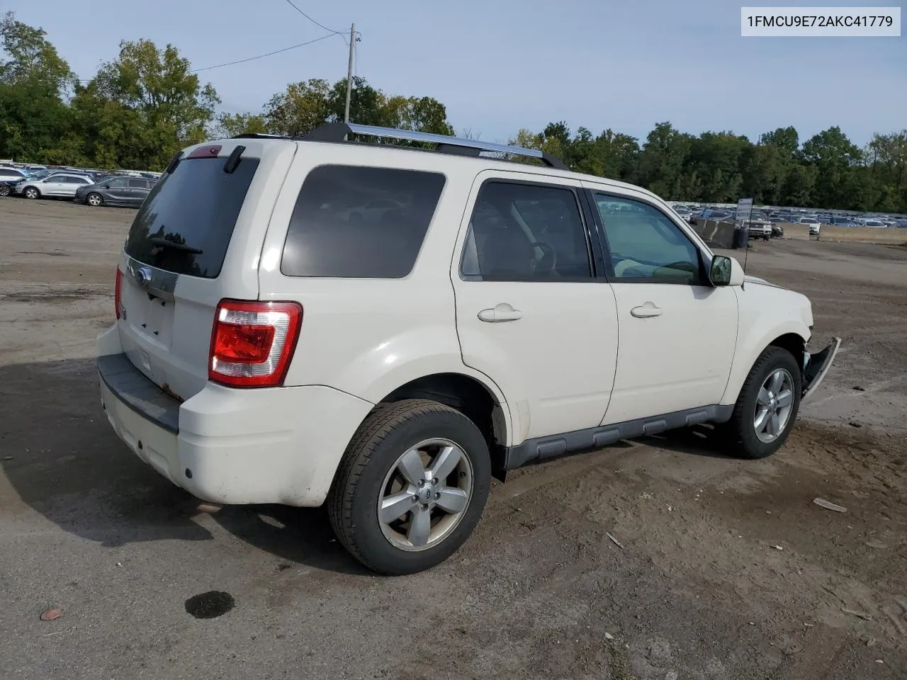 2010 Ford Escape Limited VIN: 1FMCU9E72AKC41779 Lot: 72790524