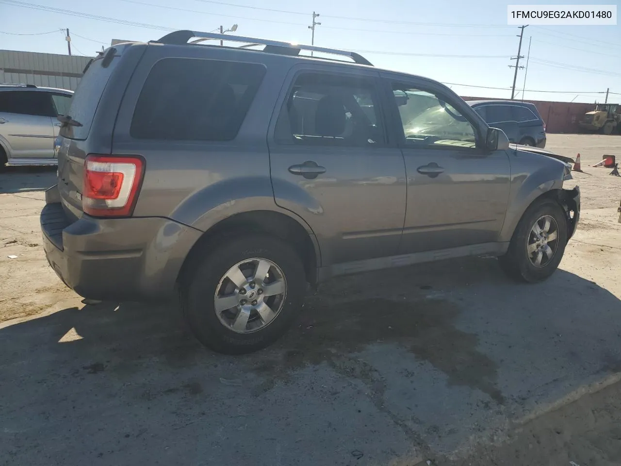 2010 Ford Escape Limited VIN: 1FMCU9EG2AKD01480 Lot: 73183274