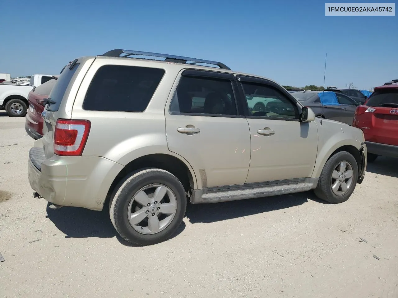 2010 Ford Escape Limited VIN: 1FMCU0EG2AKA45742 Lot: 73271364