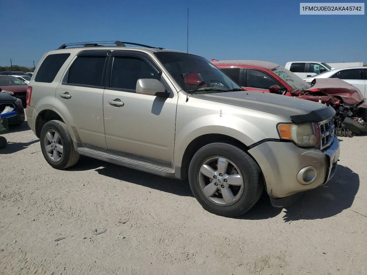 2010 Ford Escape Limited VIN: 1FMCU0EG2AKA45742 Lot: 73271364