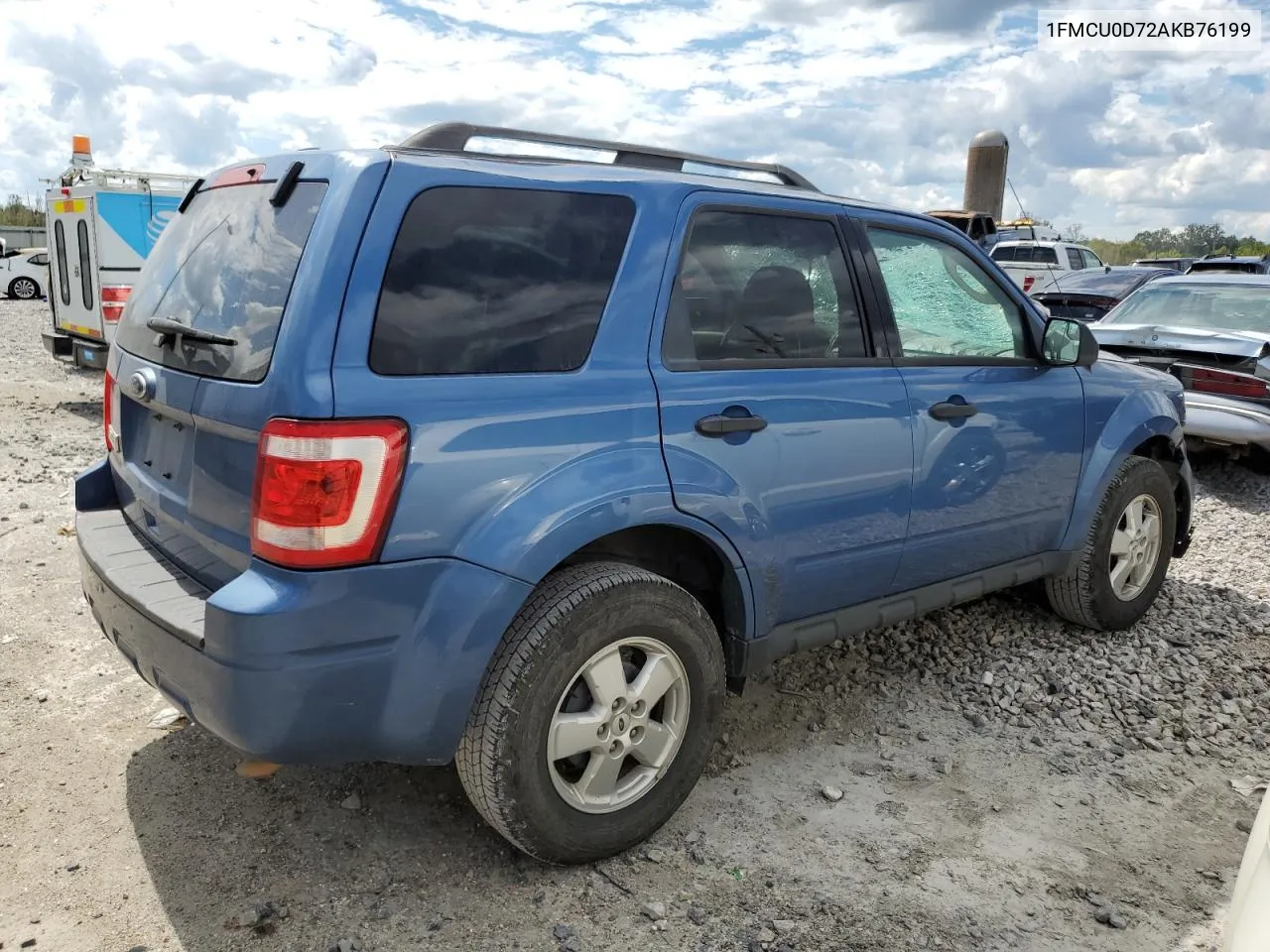 2010 Ford Escape Xlt VIN: 1FMCU0D72AKB76199 Lot: 73765664