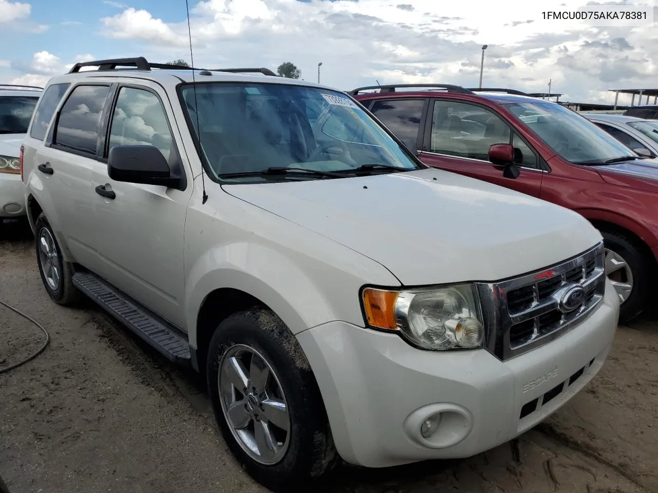 2010 Ford Escape Xlt VIN: 1FMCU0D75AKA78381 Lot: 73928754