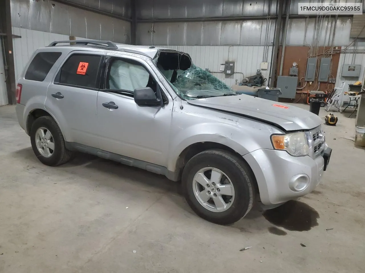 2010 Ford Escape Xlt VIN: 1FMCU9DG0AKC95955 Lot: 73999894