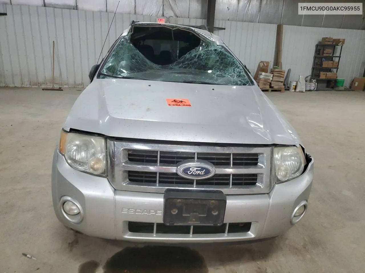 2010 Ford Escape Xlt VIN: 1FMCU9DG0AKC95955 Lot: 73999894