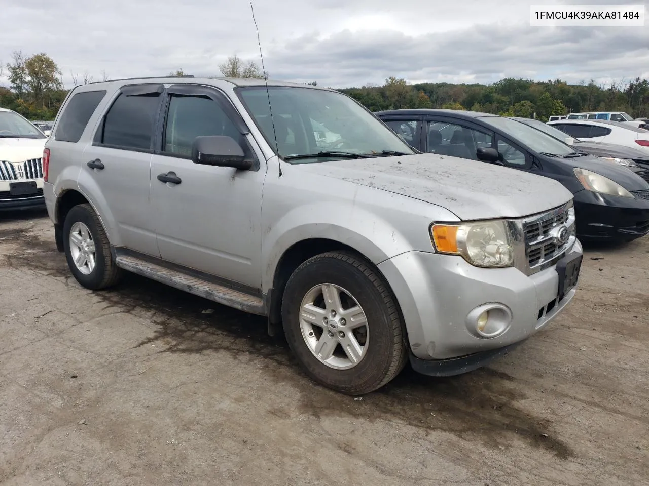 2010 Ford Escape Hybrid VIN: 1FMCU4K39AKA81484 Lot: 74151144