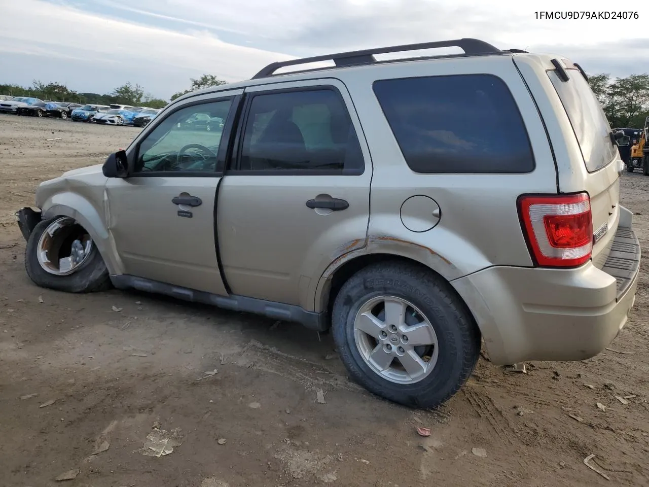 2010 Ford Escape Xlt VIN: 1FMCU9D79AKD24076 Lot: 74232674