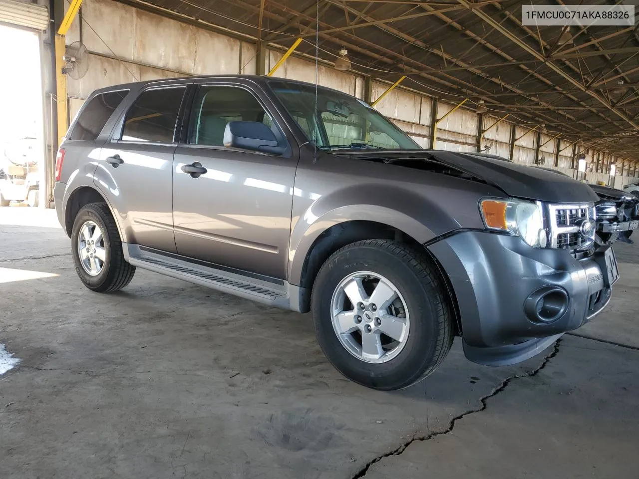 2010 Ford Escape Xls VIN: 1FMCU0C71AKA88326 Lot: 74590614