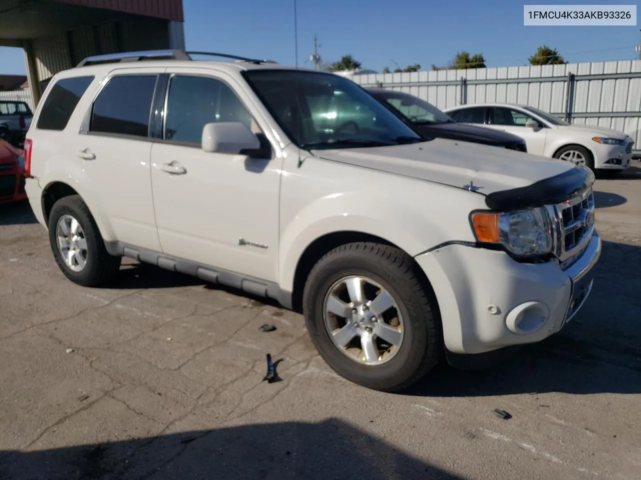 2010 Ford Escape Hybrid VIN: 1FMCU4K33AKB93326 Lot: 74891654