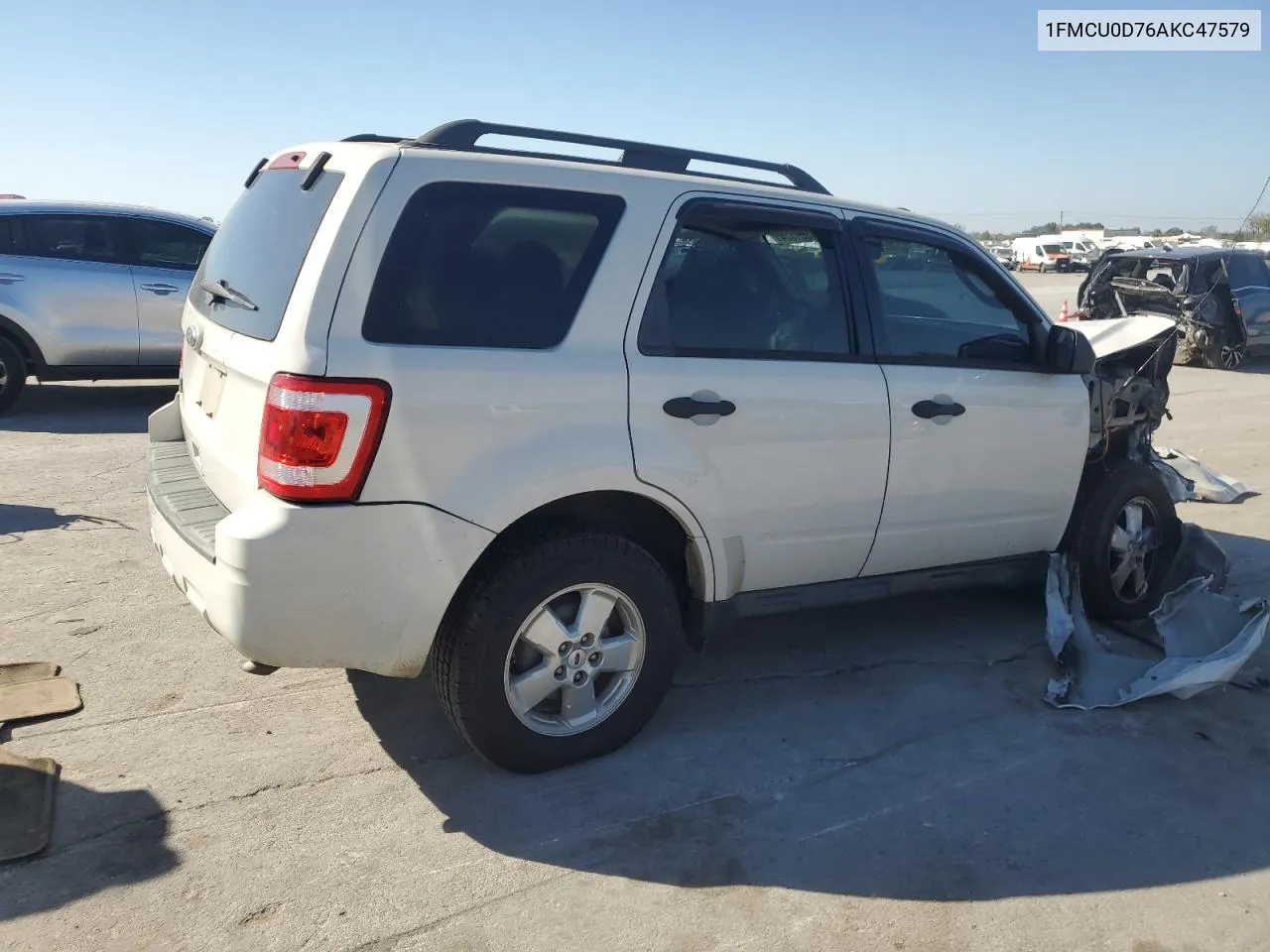 2010 Ford Escape Xlt VIN: 1FMCU0D76AKC47579 Lot: 74951574