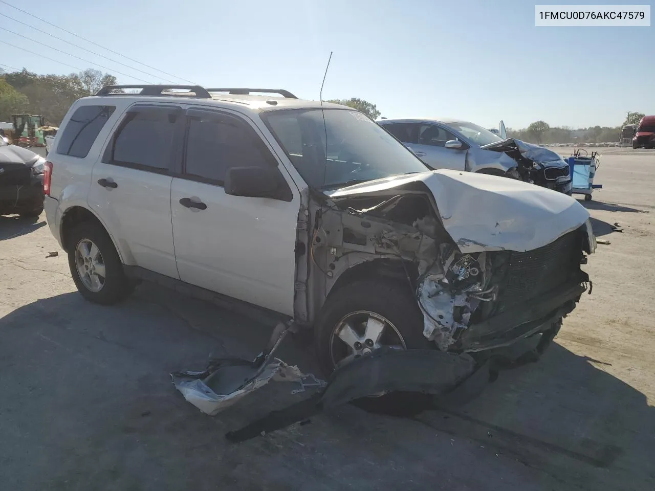 2010 Ford Escape Xlt VIN: 1FMCU0D76AKC47579 Lot: 74951574