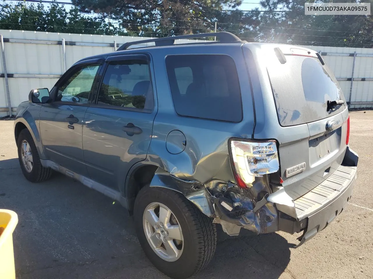 2010 Ford Escape Xlt VIN: 1FMCU0D73AKA09575 Lot: 74966064