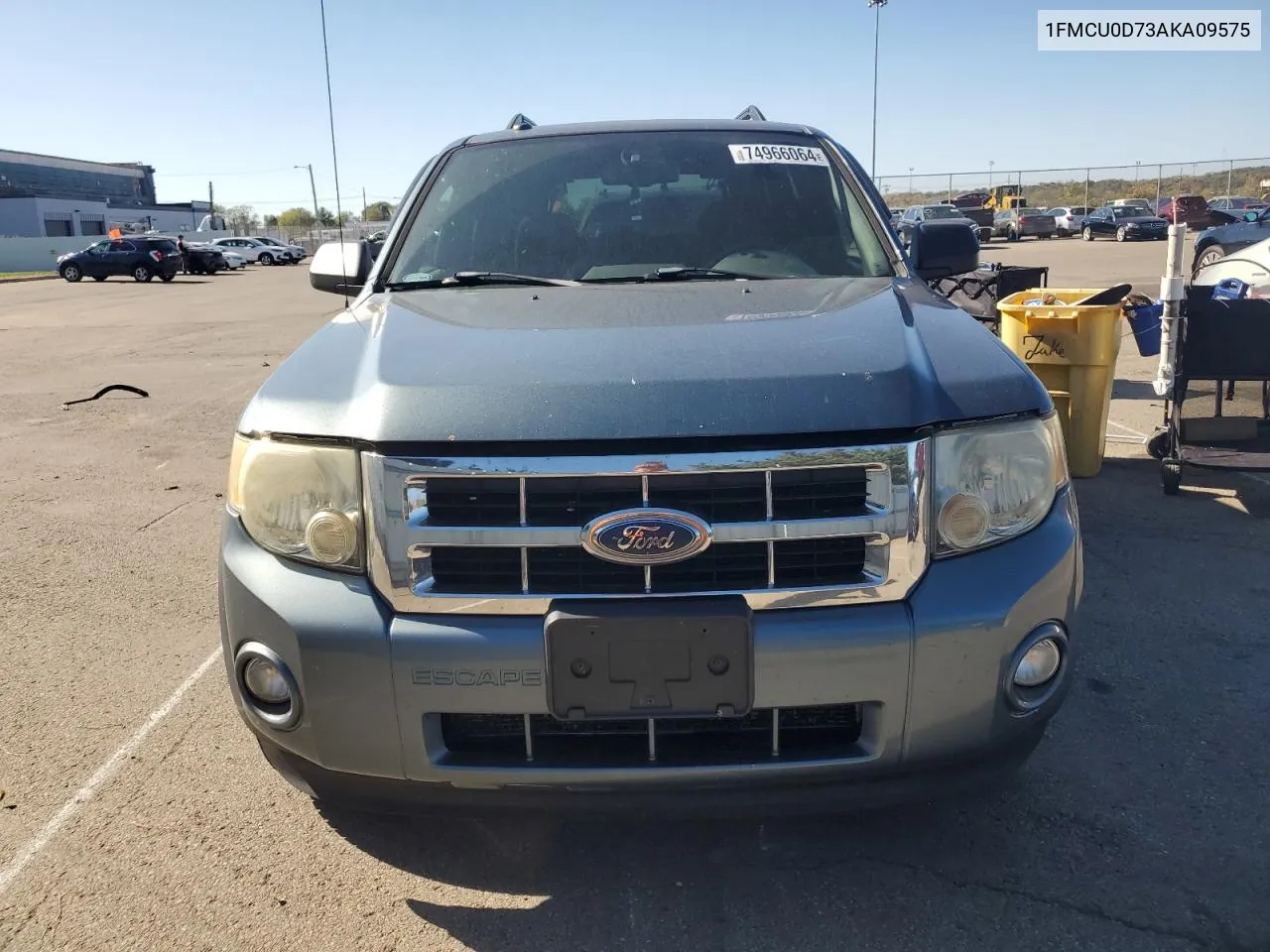 2010 Ford Escape Xlt VIN: 1FMCU0D73AKA09575 Lot: 74966064