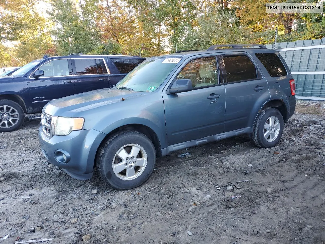 2010 Ford Escape Xlt VIN: 1FMCU9DG5AKC81324 Lot: 75499224