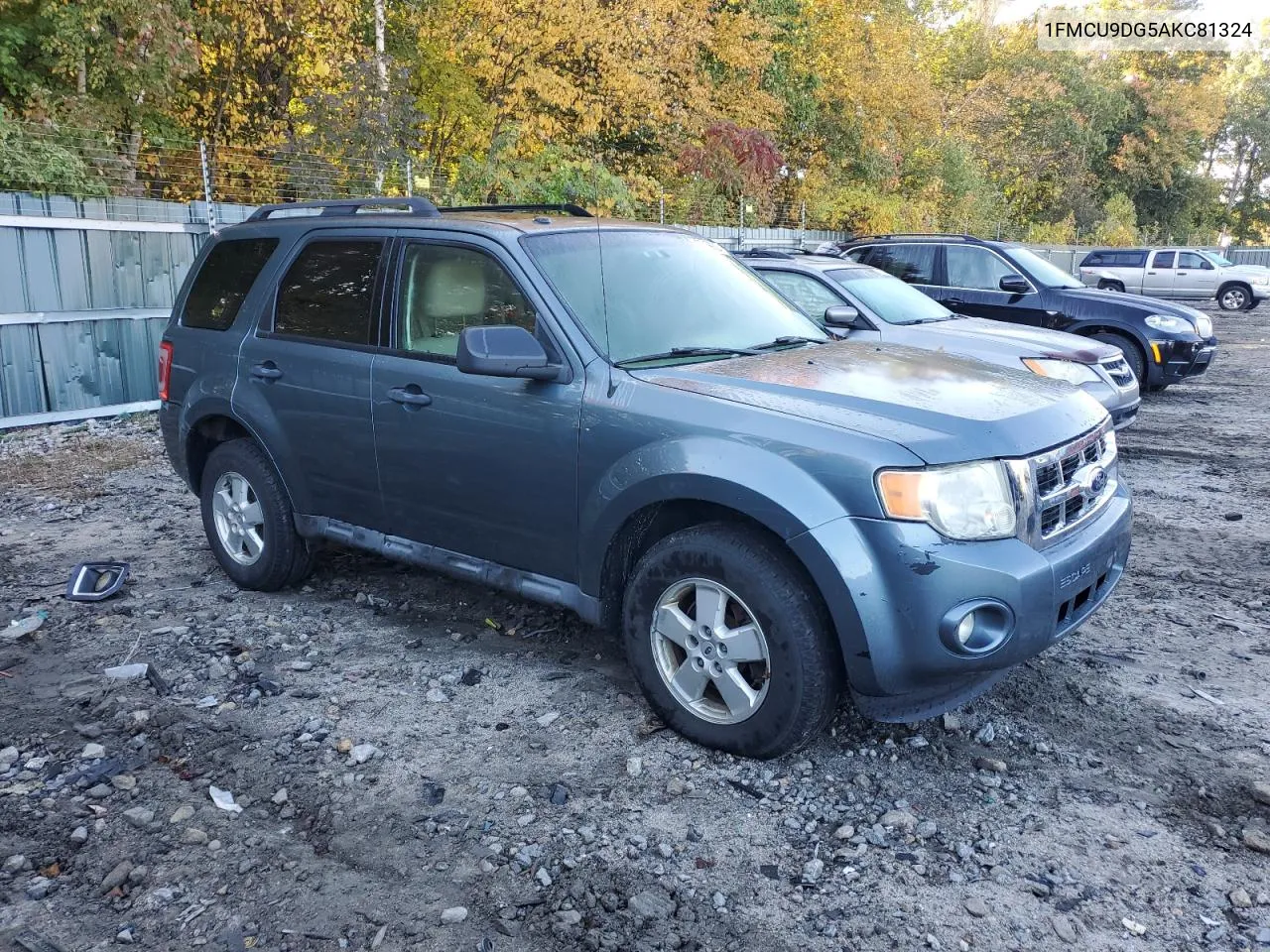 2010 Ford Escape Xlt VIN: 1FMCU9DG5AKC81324 Lot: 75499224