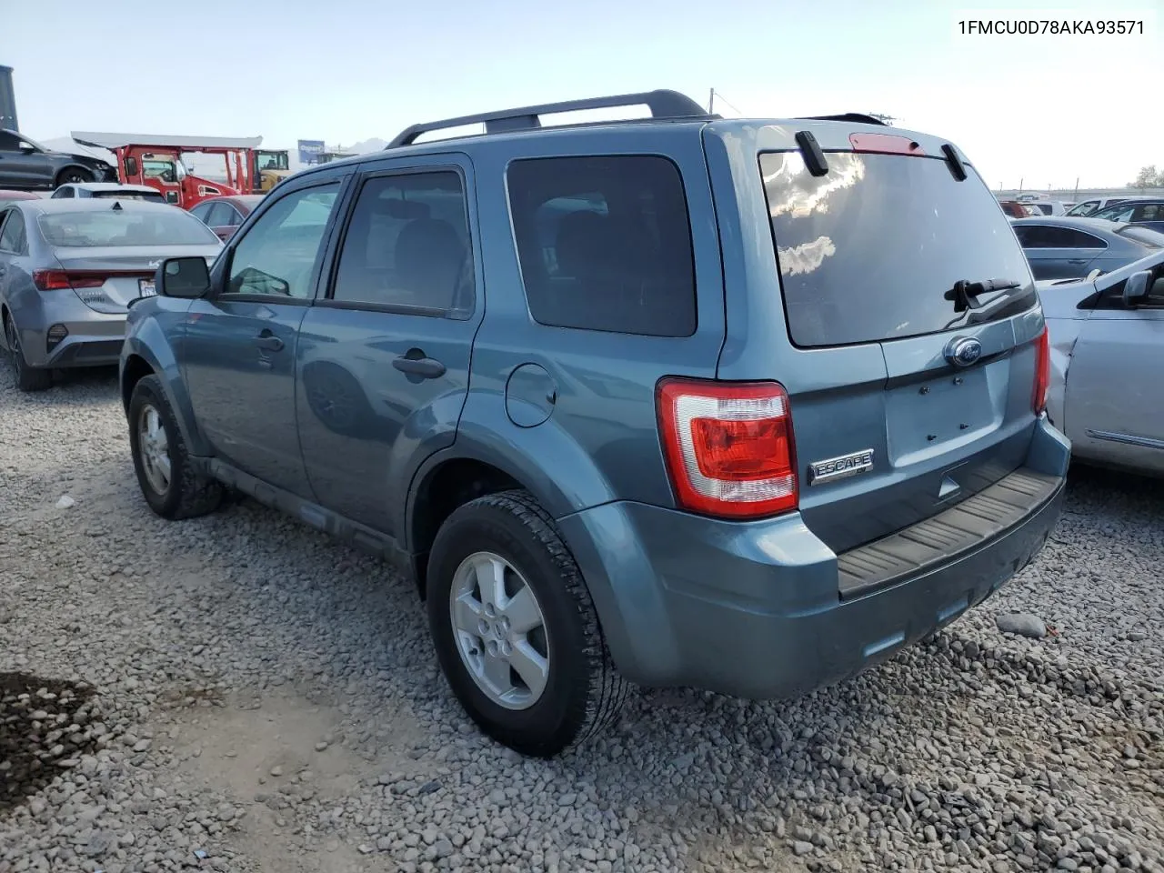 2010 Ford Escape Xlt VIN: 1FMCU0D78AKA93571 Lot: 75574774