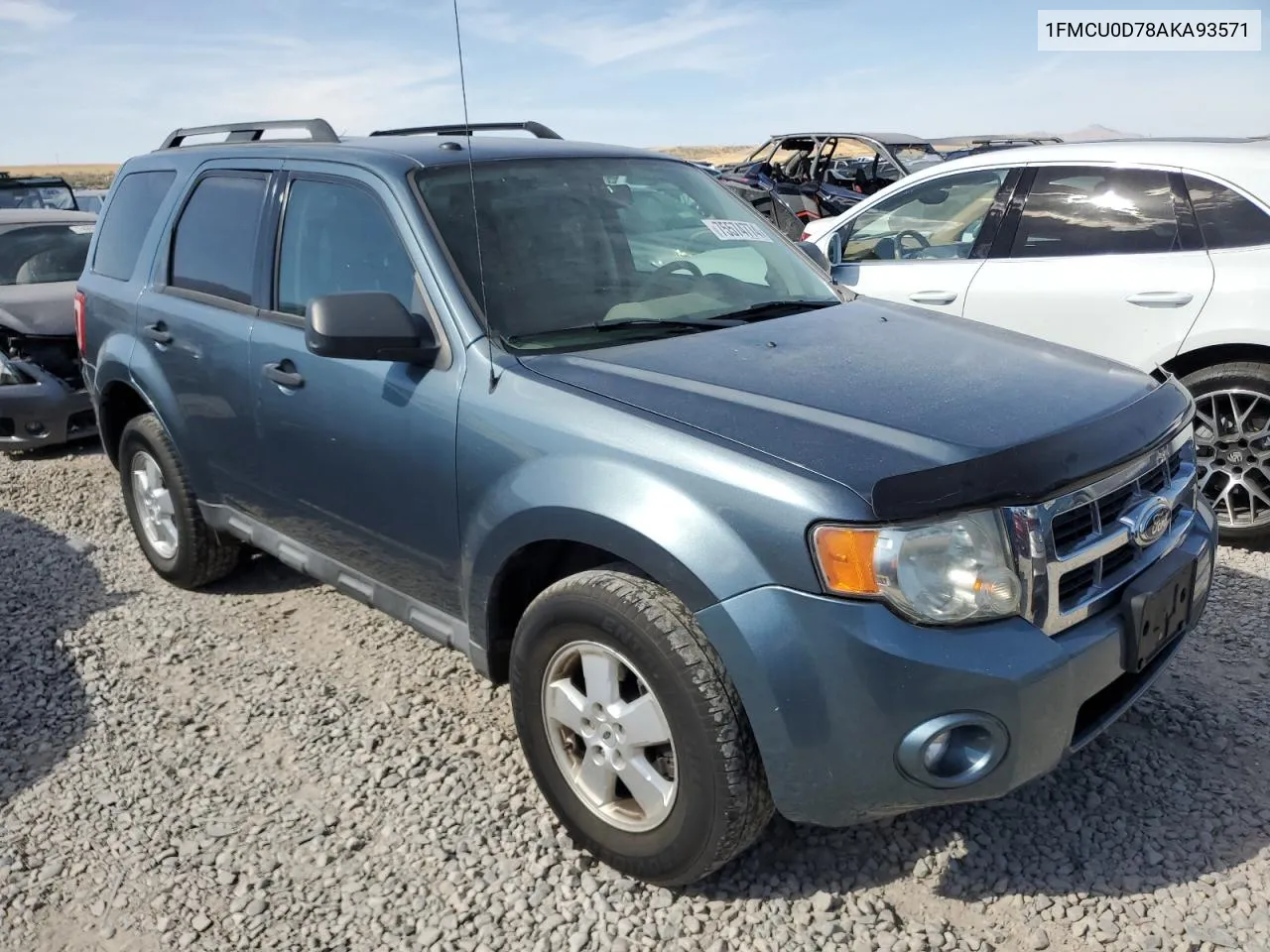 2010 Ford Escape Xlt VIN: 1FMCU0D78AKA93571 Lot: 75574774