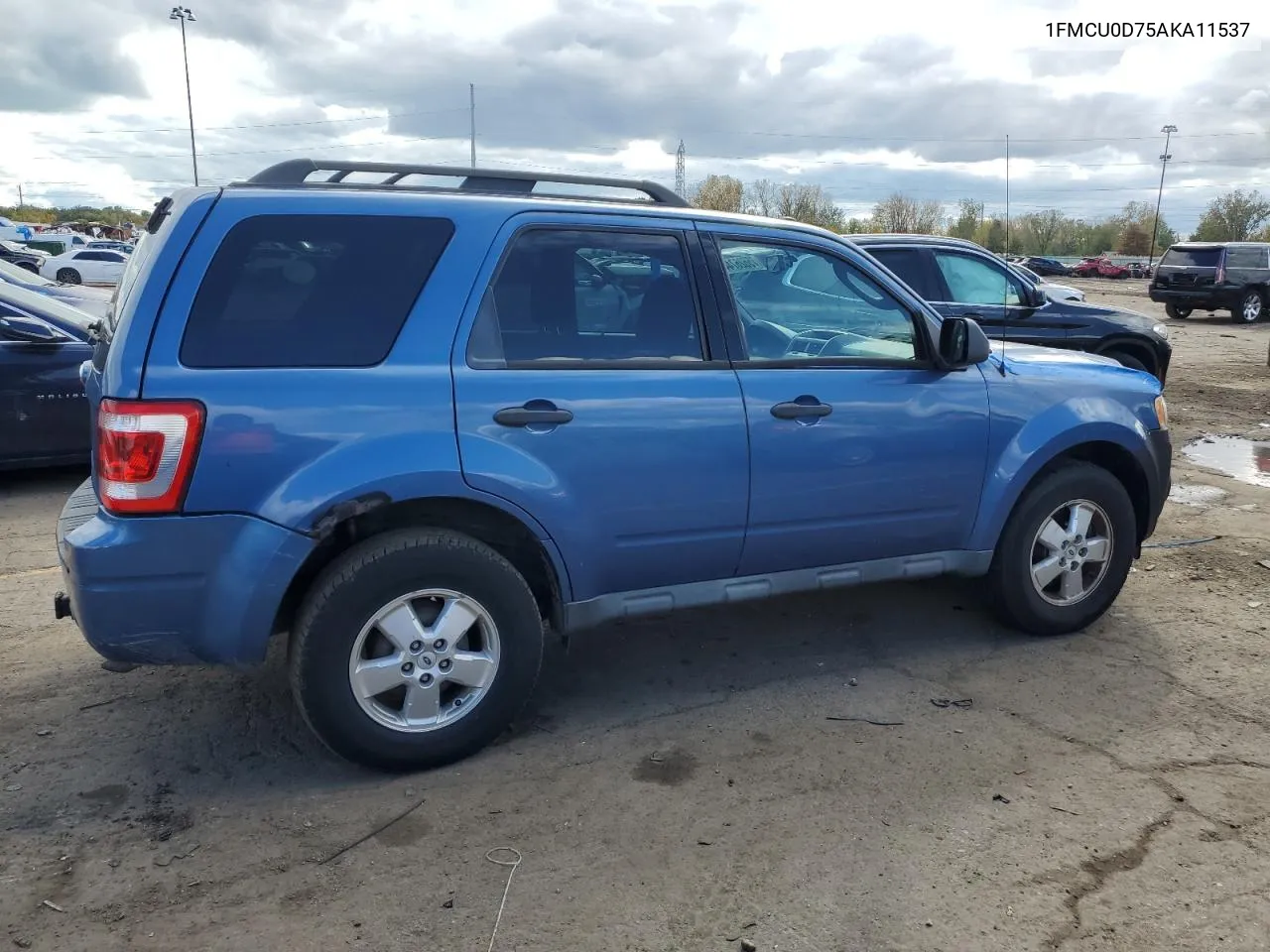 2010 Ford Escape Xlt VIN: 1FMCU0D75AKA11537 Lot: 75626744