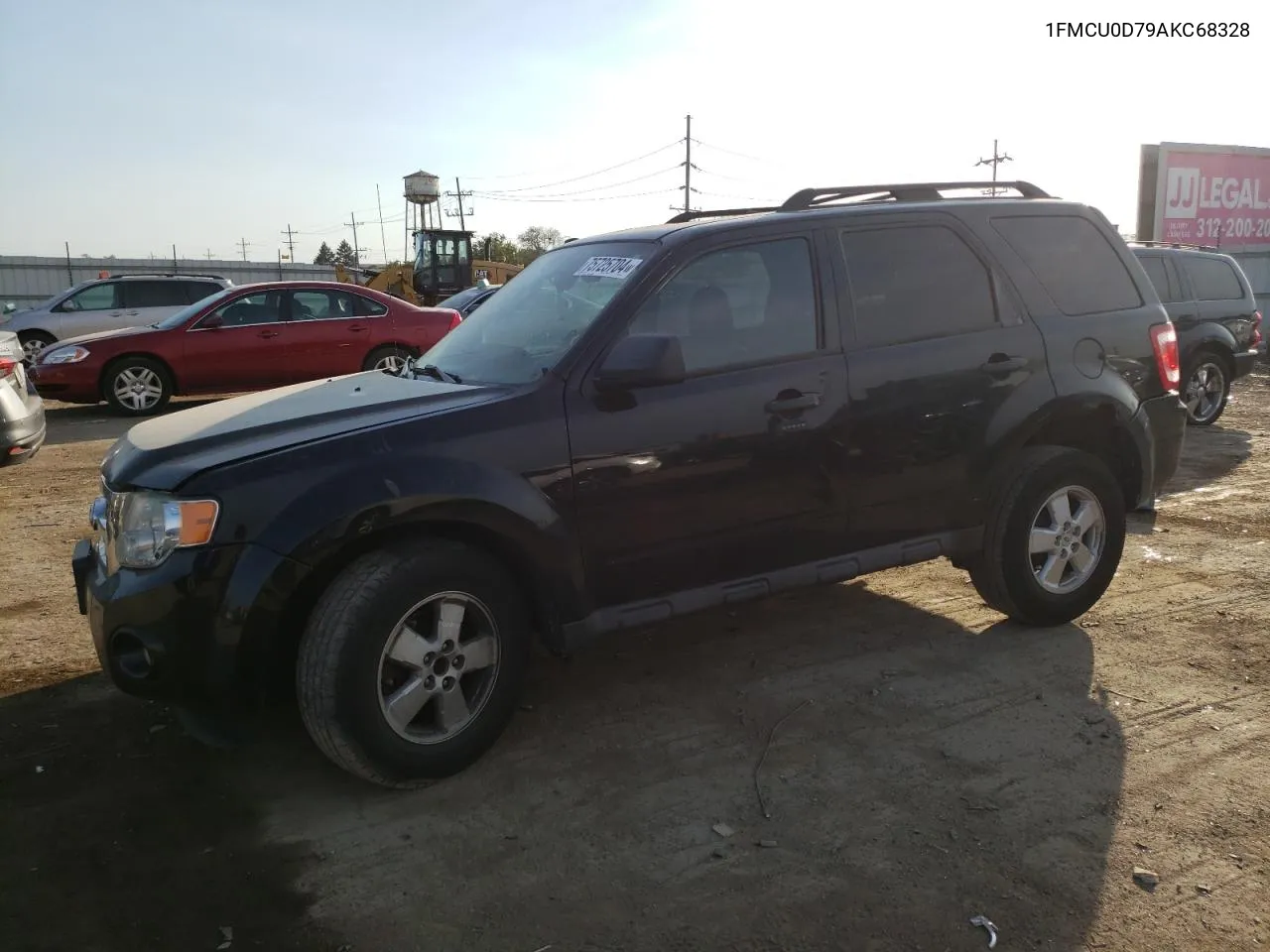 2010 Ford Escape Xlt VIN: 1FMCU0D79AKC68328 Lot: 75725704