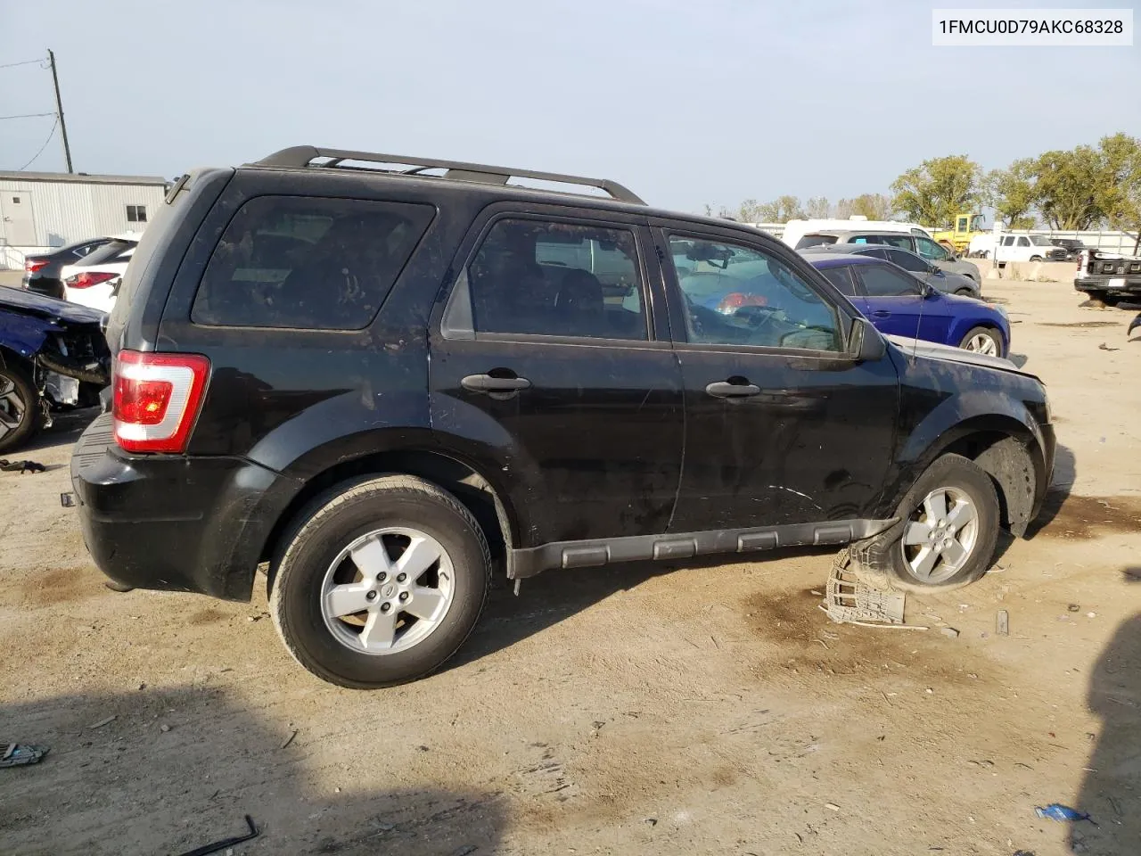 2010 Ford Escape Xlt VIN: 1FMCU0D79AKC68328 Lot: 75725704