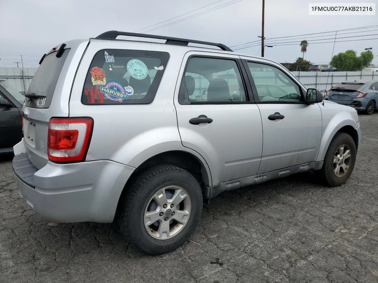 2010 Ford Escape Xls VIN: 1FMCU0C77AKB21216 Lot: 75771344