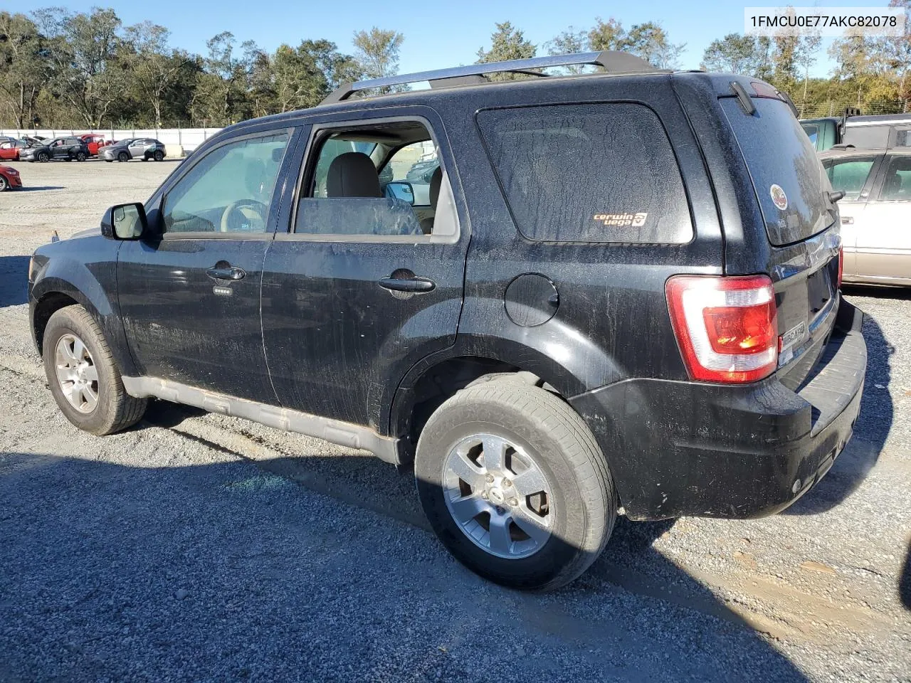 2010 Ford Escape Limited VIN: 1FMCU0E77AKC82078 Lot: 75838214