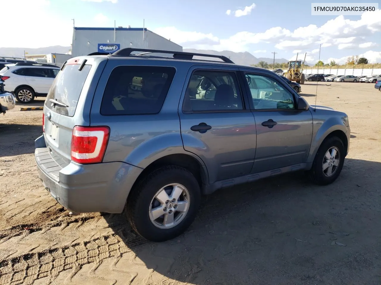 2010 Ford Escape Xlt VIN: 1FMCU9D70AKC35450 Lot: 75922484