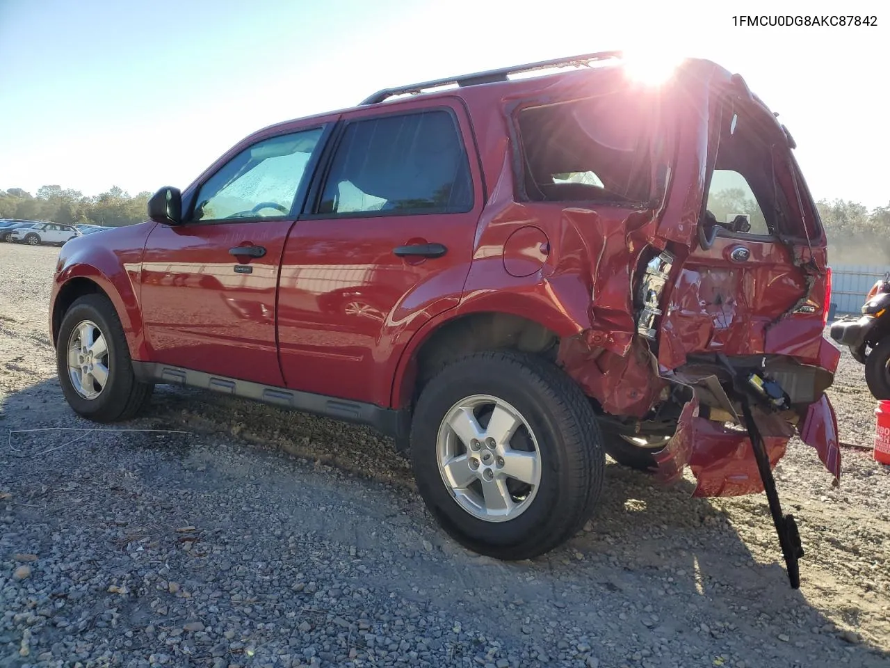 2010 Ford Escape Xlt VIN: 1FMCU0DG8AKC87842 Lot: 76087534