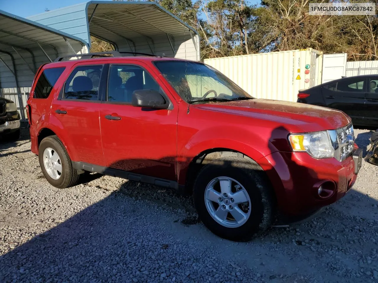 2010 Ford Escape Xlt VIN: 1FMCU0DG8AKC87842 Lot: 76087534