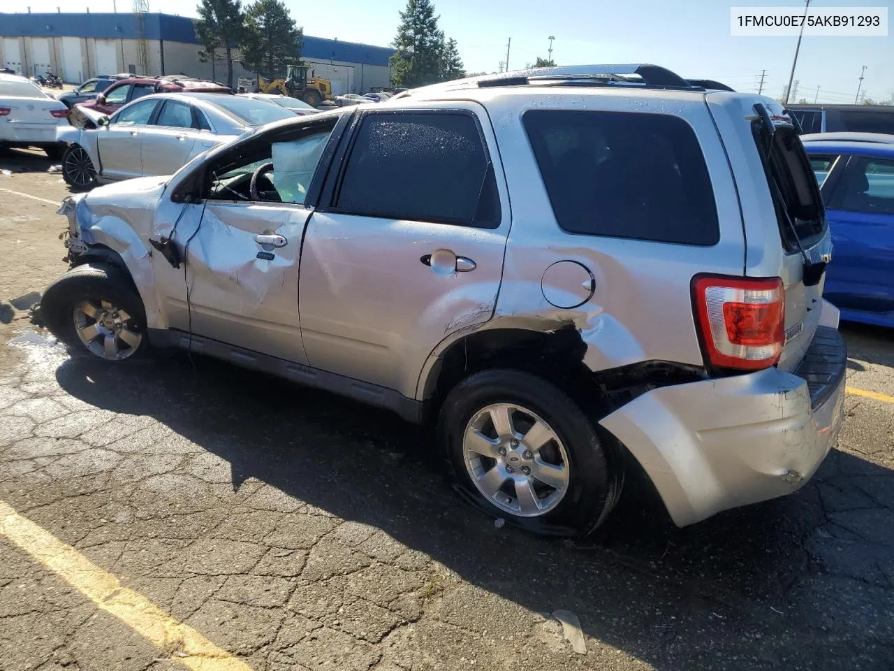 2010 Ford Escape Limited VIN: 1FMCU0E75AKB91293 Lot: 76181084