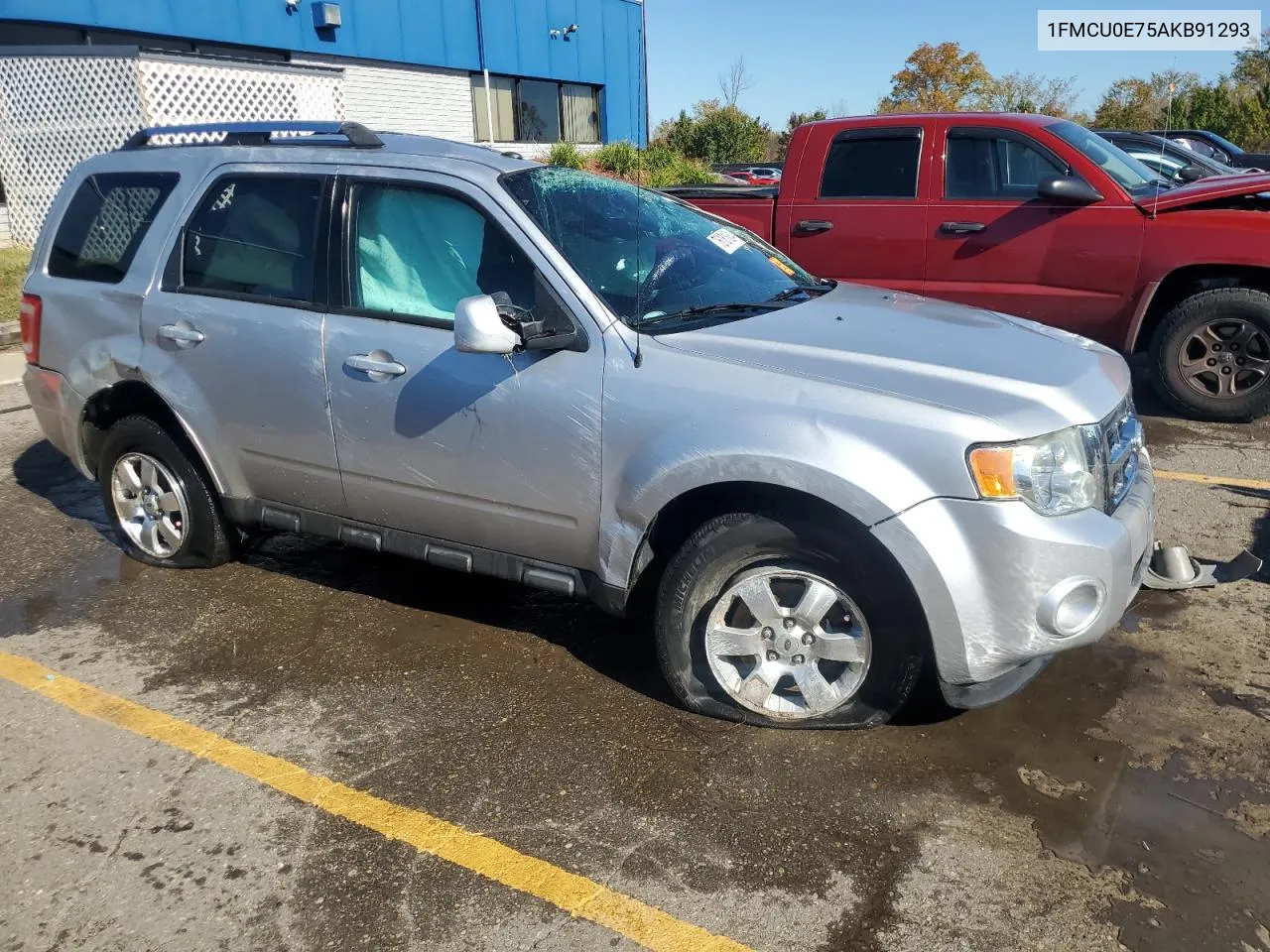 2010 Ford Escape Limited VIN: 1FMCU0E75AKB91293 Lot: 76181084