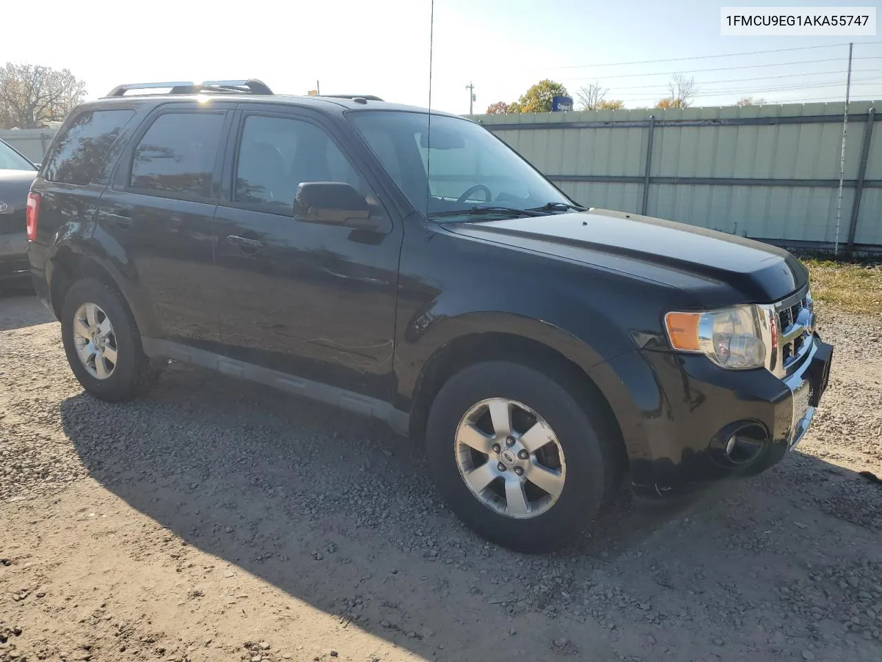 2010 Ford Escape Limited VIN: 1FMCU9EG1AKA55747 Lot: 76208184