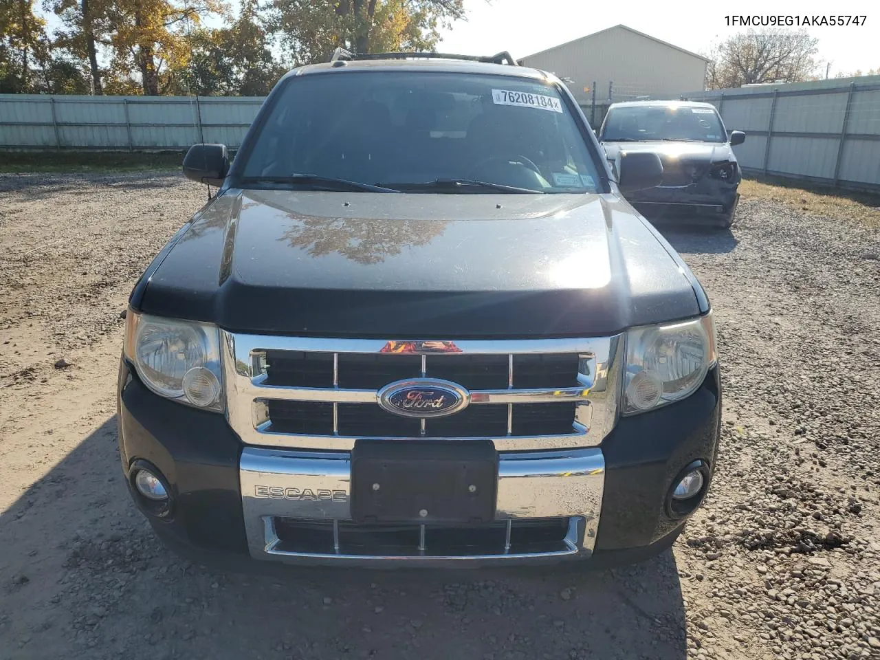 2010 Ford Escape Limited VIN: 1FMCU9EG1AKA55747 Lot: 76208184