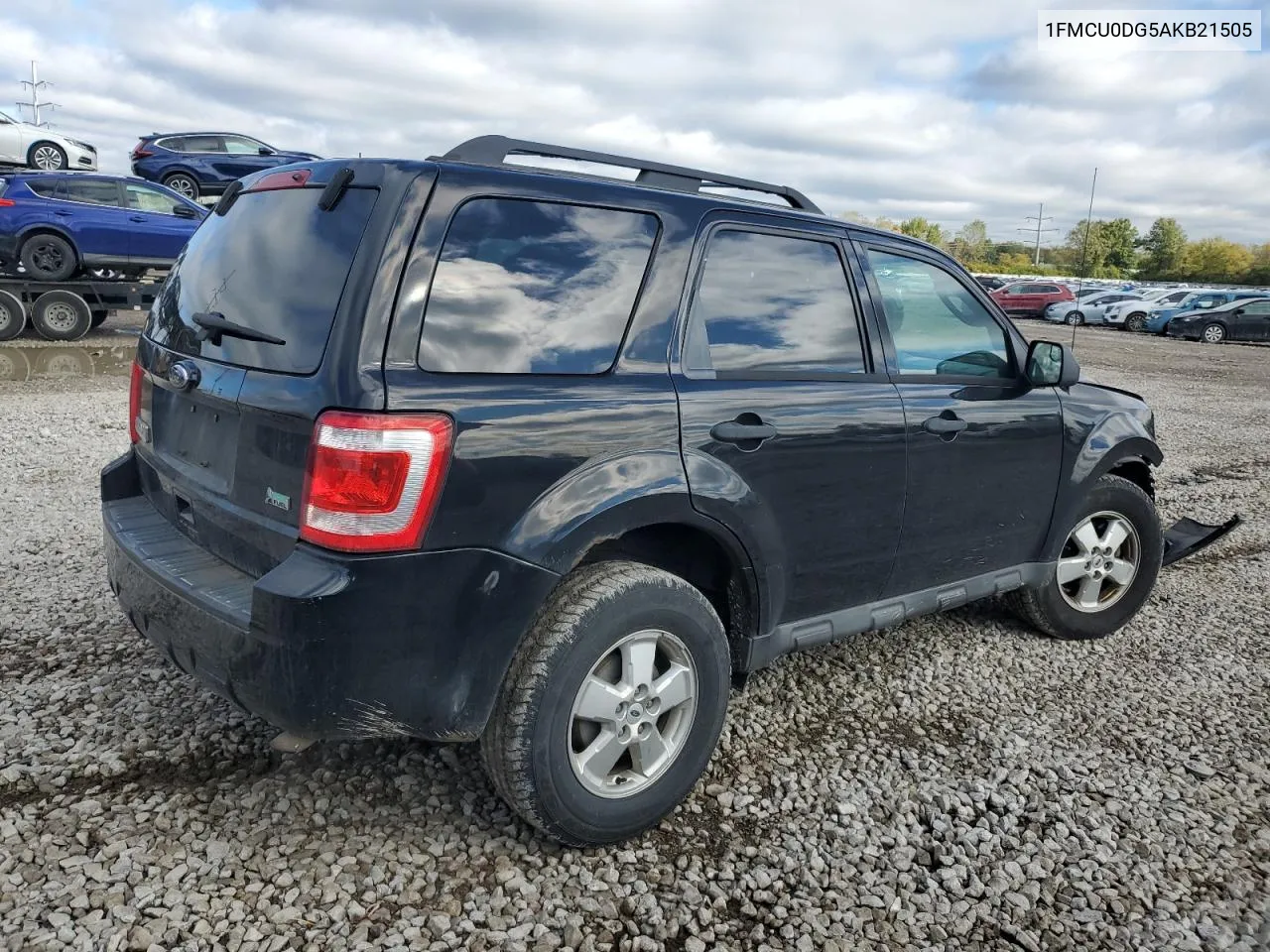 2010 Ford Escape Xlt VIN: 1FMCU0DG5AKB21505 Lot: 76336744