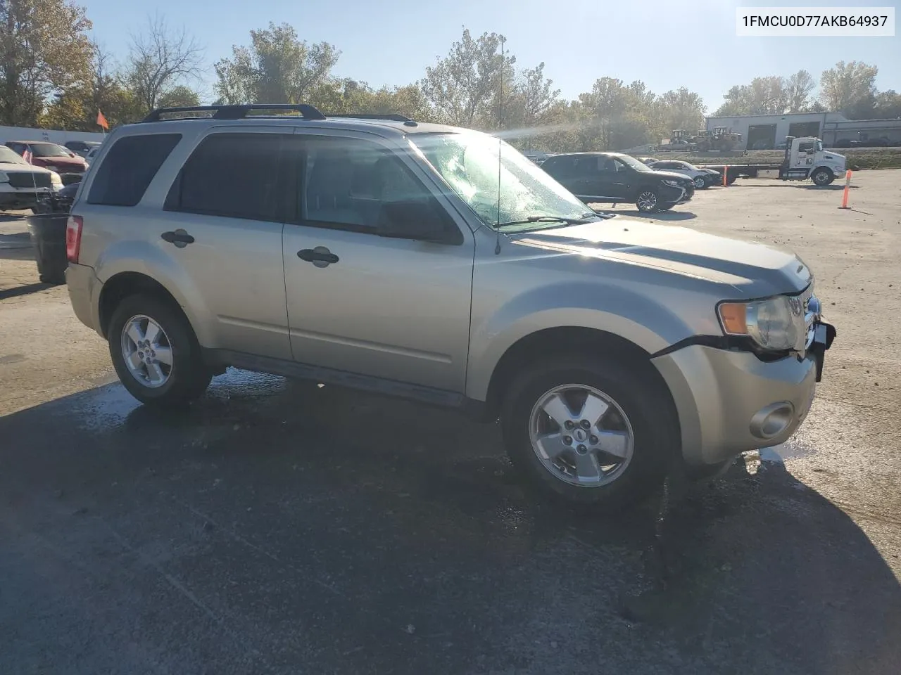 2010 Ford Escape Xlt VIN: 1FMCU0D77AKB64937 Lot: 76536794