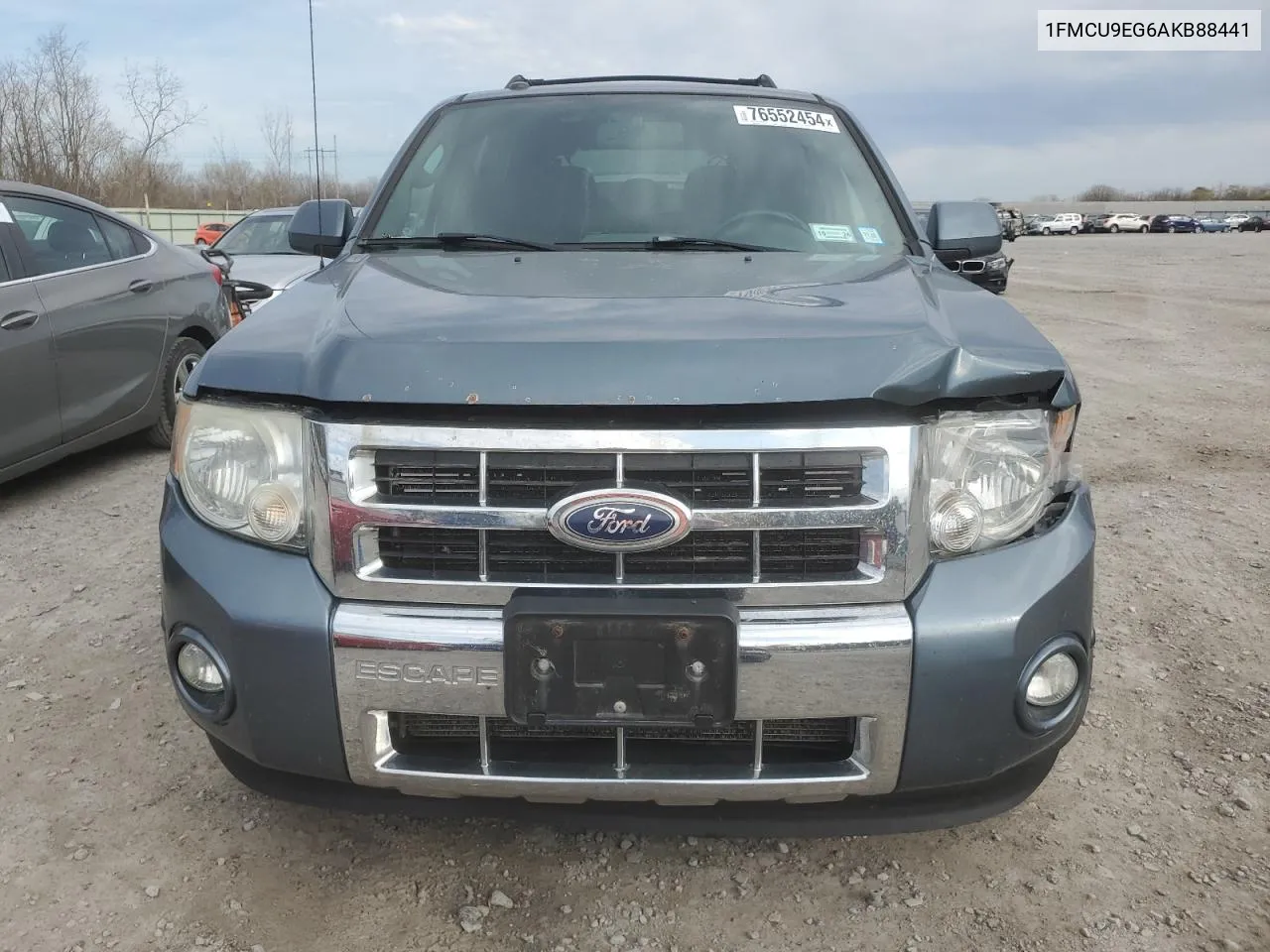 2010 Ford Escape Limited VIN: 1FMCU9EG6AKB88441 Lot: 76552454