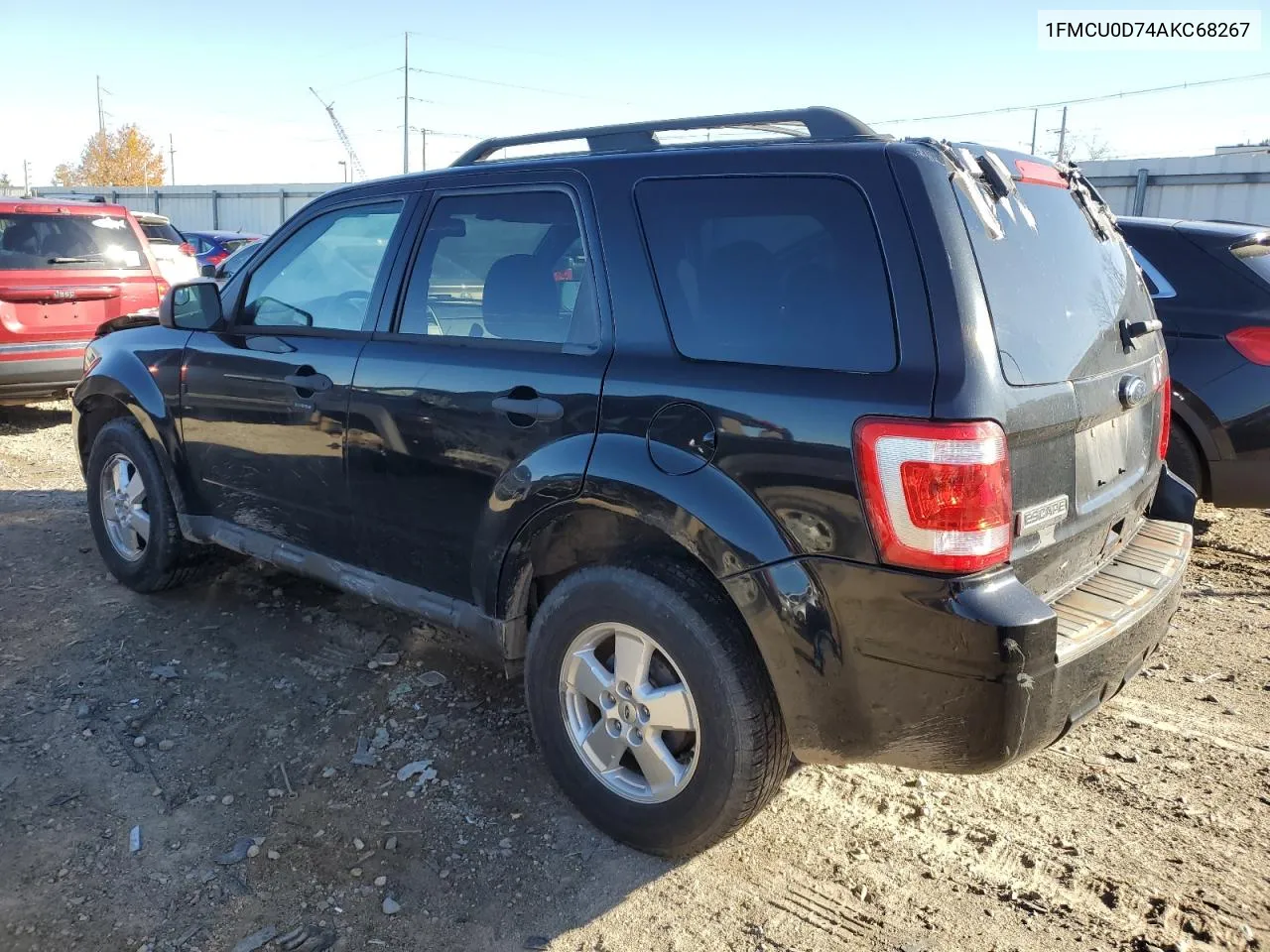 2010 Ford Escape Xlt VIN: 1FMCU0D74AKC68267 Lot: 77325634