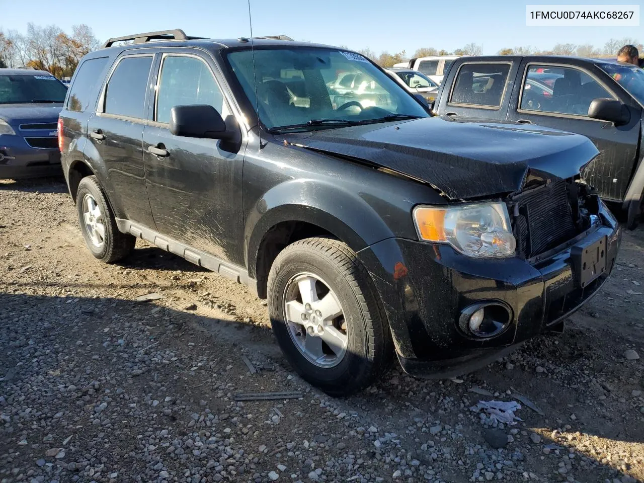 2010 Ford Escape Xlt VIN: 1FMCU0D74AKC68267 Lot: 77325634