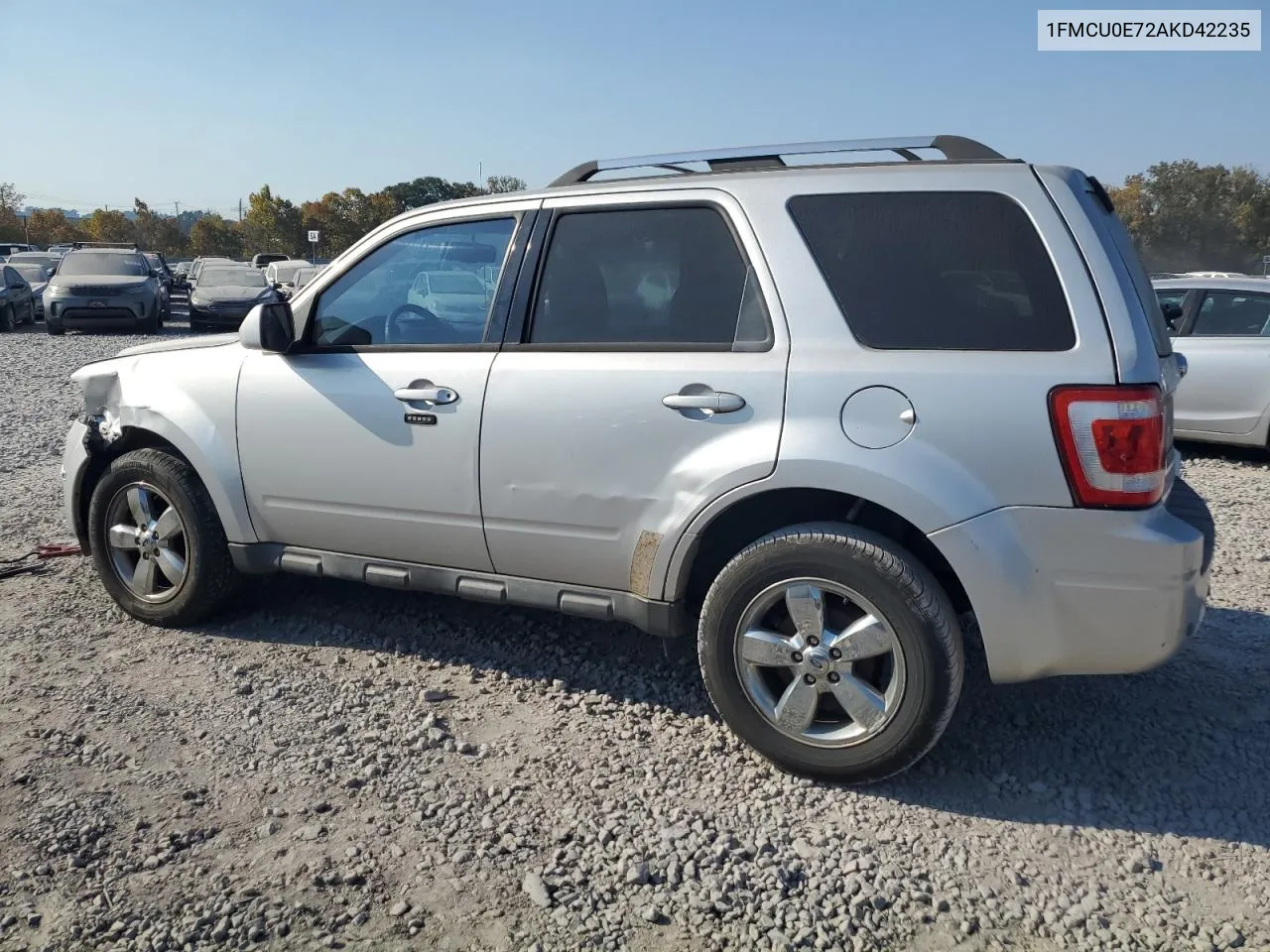 2010 Ford Escape Limited VIN: 1FMCU0E72AKD42235 Lot: 77406764