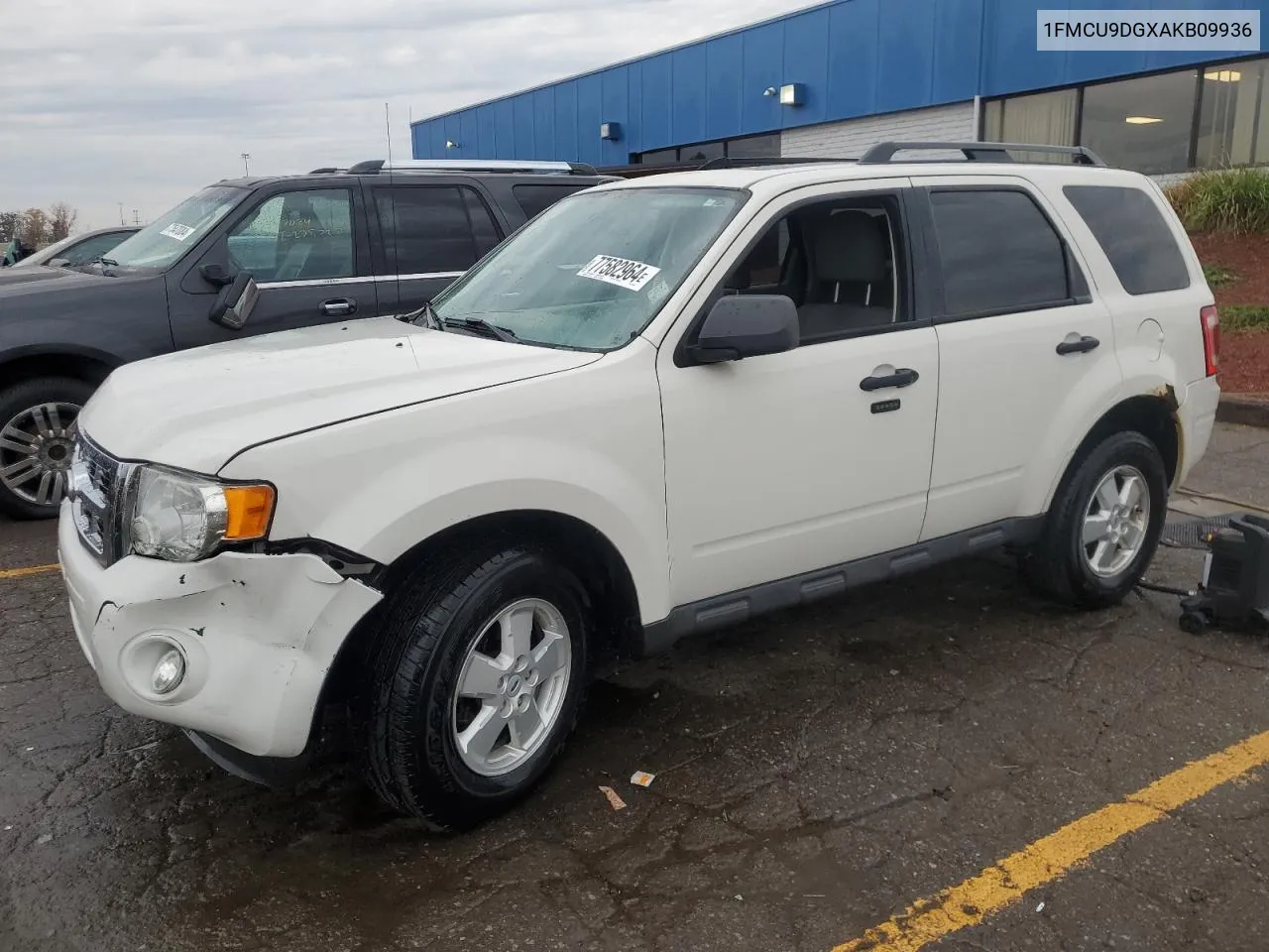 2010 Ford Escape Xlt VIN: 1FMCU9DGXAKB09936 Lot: 77582964