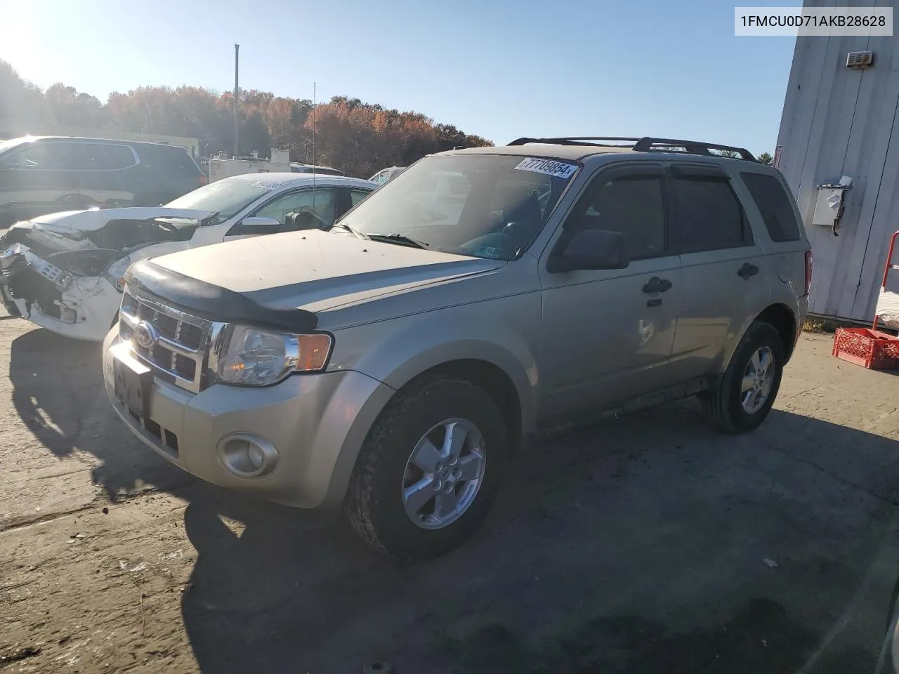 2010 Ford Escape Xlt VIN: 1FMCU0D71AKB28628 Lot: 77709854