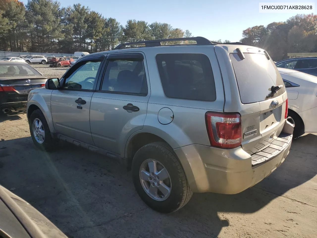 2010 Ford Escape Xlt VIN: 1FMCU0D71AKB28628 Lot: 77709854