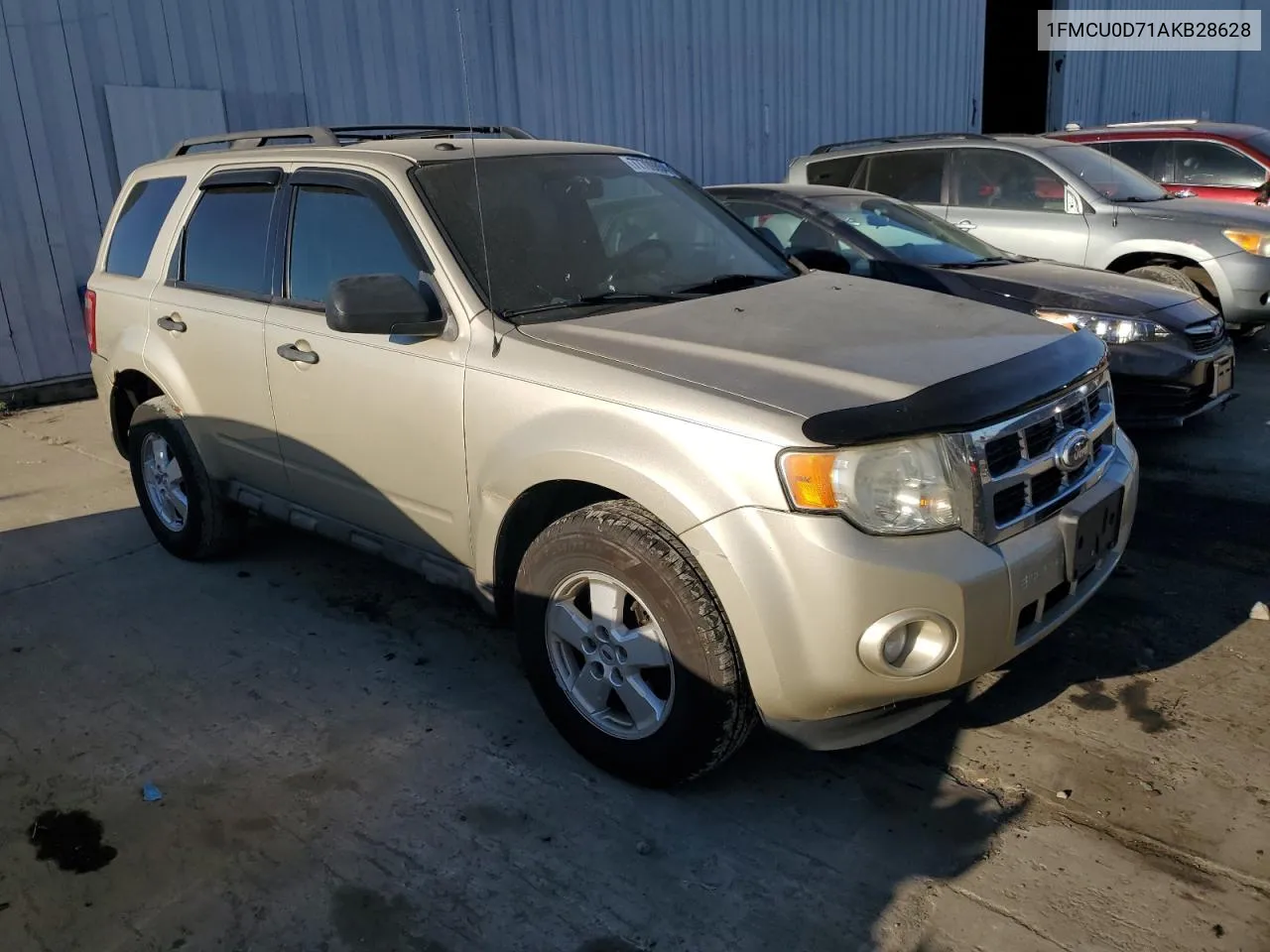 2010 Ford Escape Xlt VIN: 1FMCU0D71AKB28628 Lot: 77709854