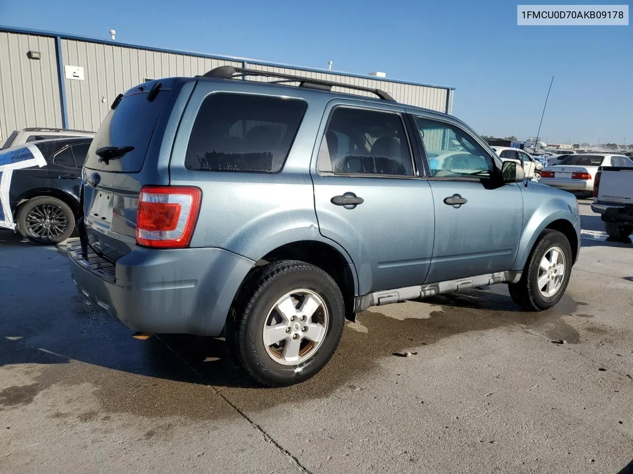 2010 Ford Escape Xlt VIN: 1FMCU0D70AKB09178 Lot: 77847064