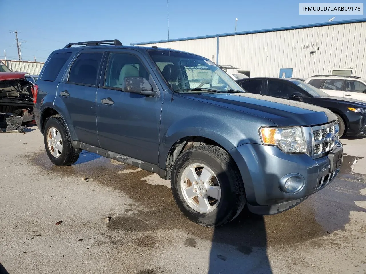 2010 Ford Escape Xlt VIN: 1FMCU0D70AKB09178 Lot: 77847064