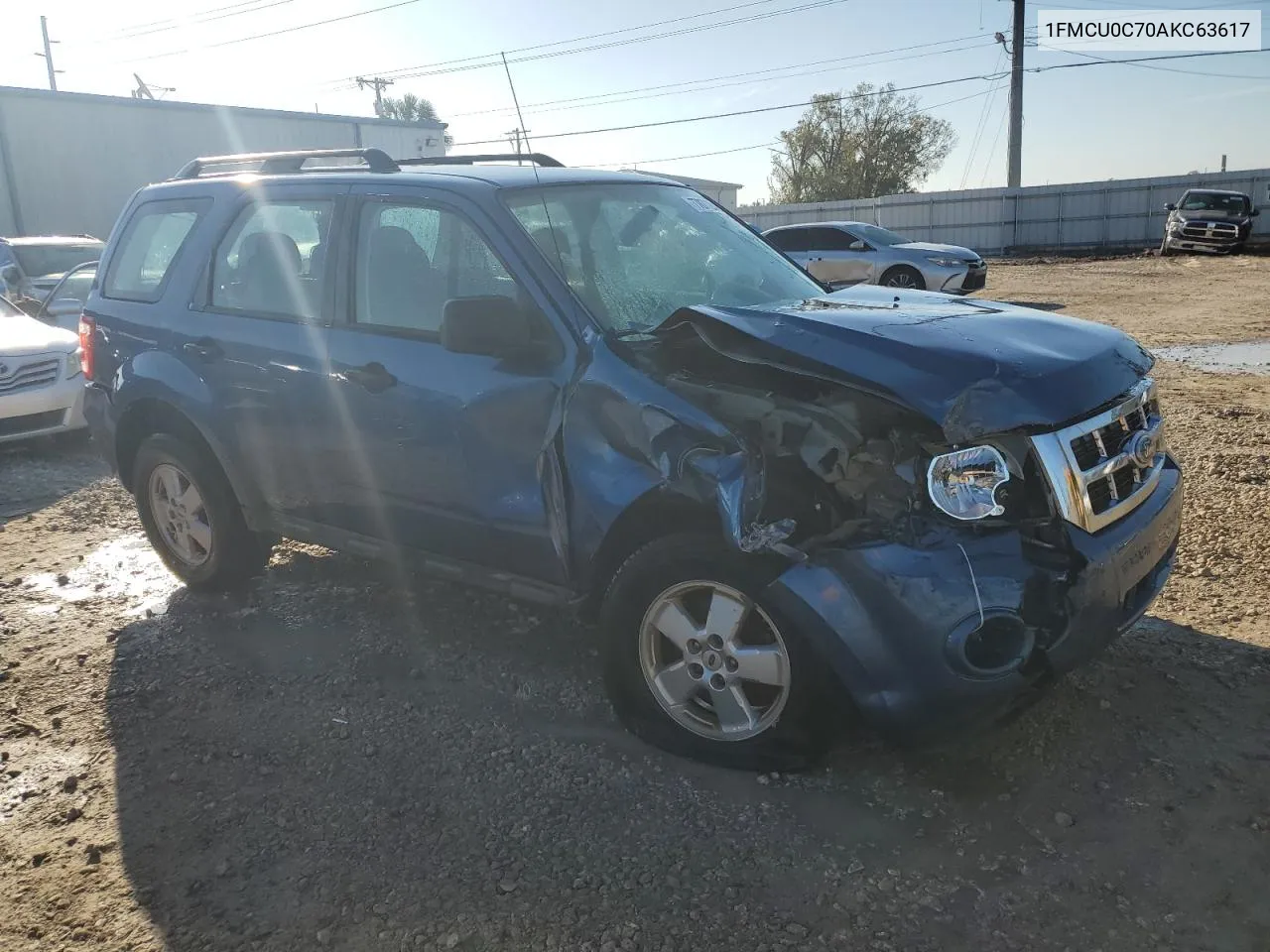 2010 Ford Escape Xls VIN: 1FMCU0C70AKC63617 Lot: 77876284