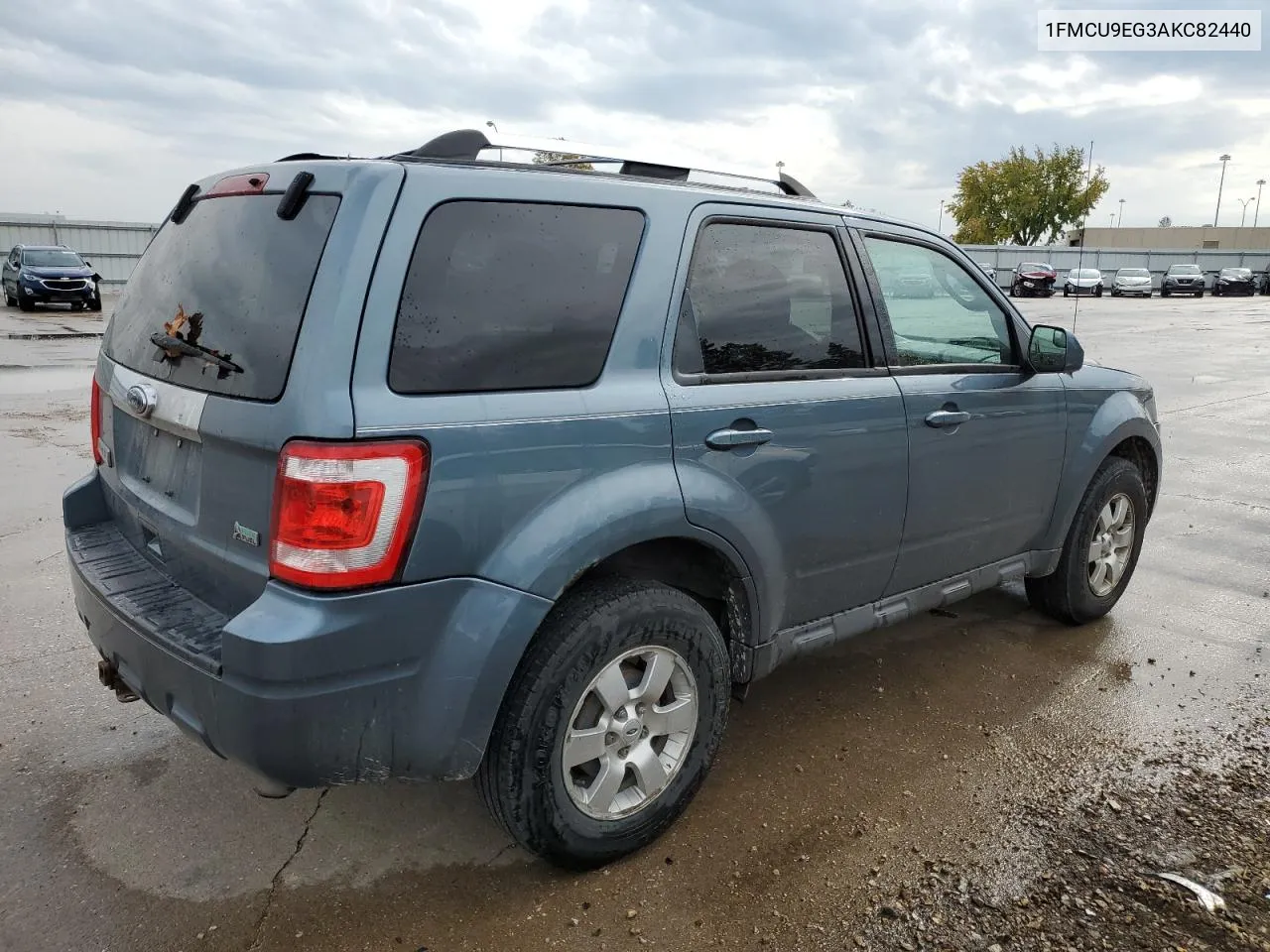 2010 Ford Escape Limited VIN: 1FMCU9EG3AKC82440 Lot: 78451734