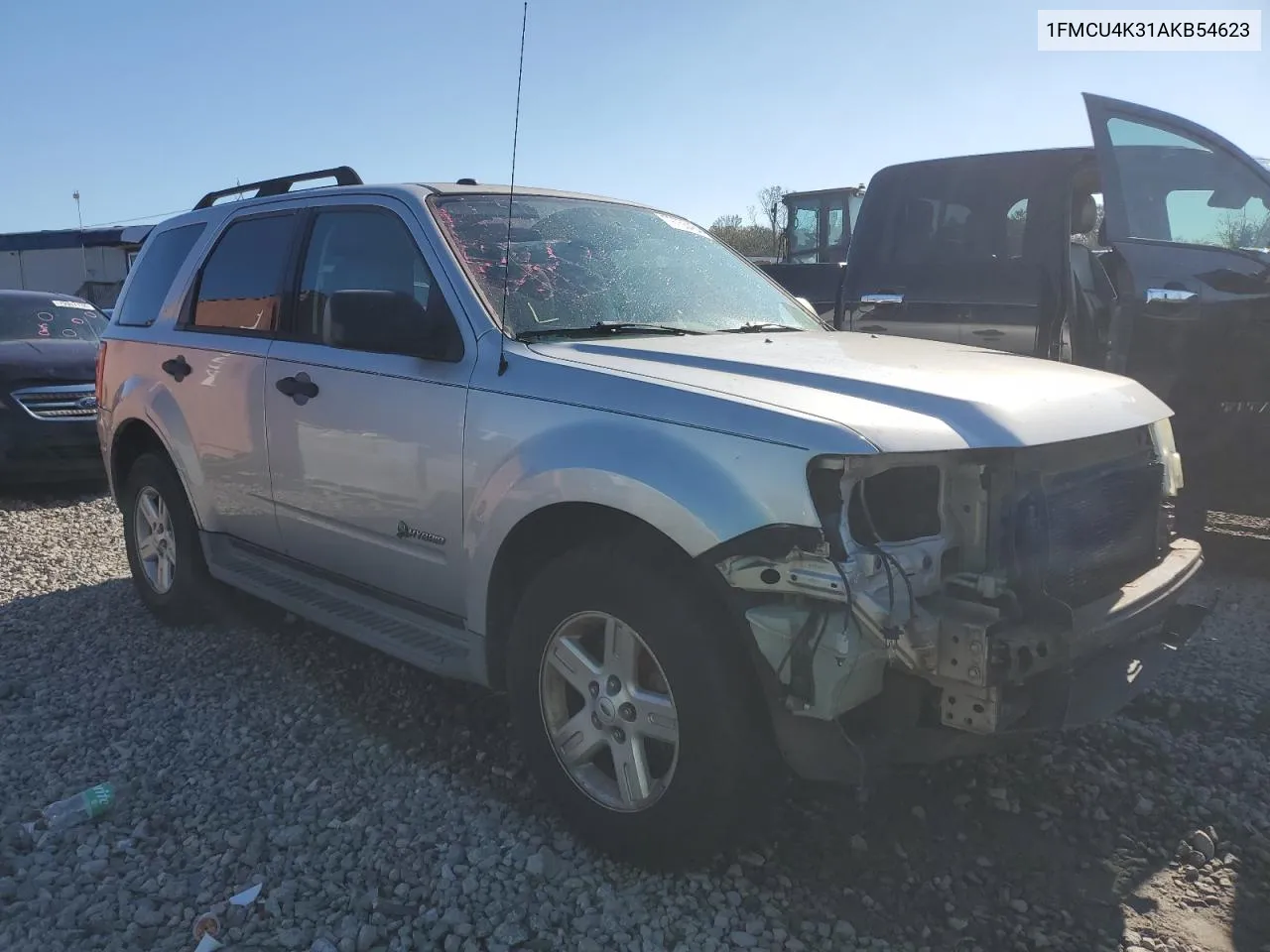 2010 Ford Escape Hybrid VIN: 1FMCU4K31AKB54623 Lot: 79755484