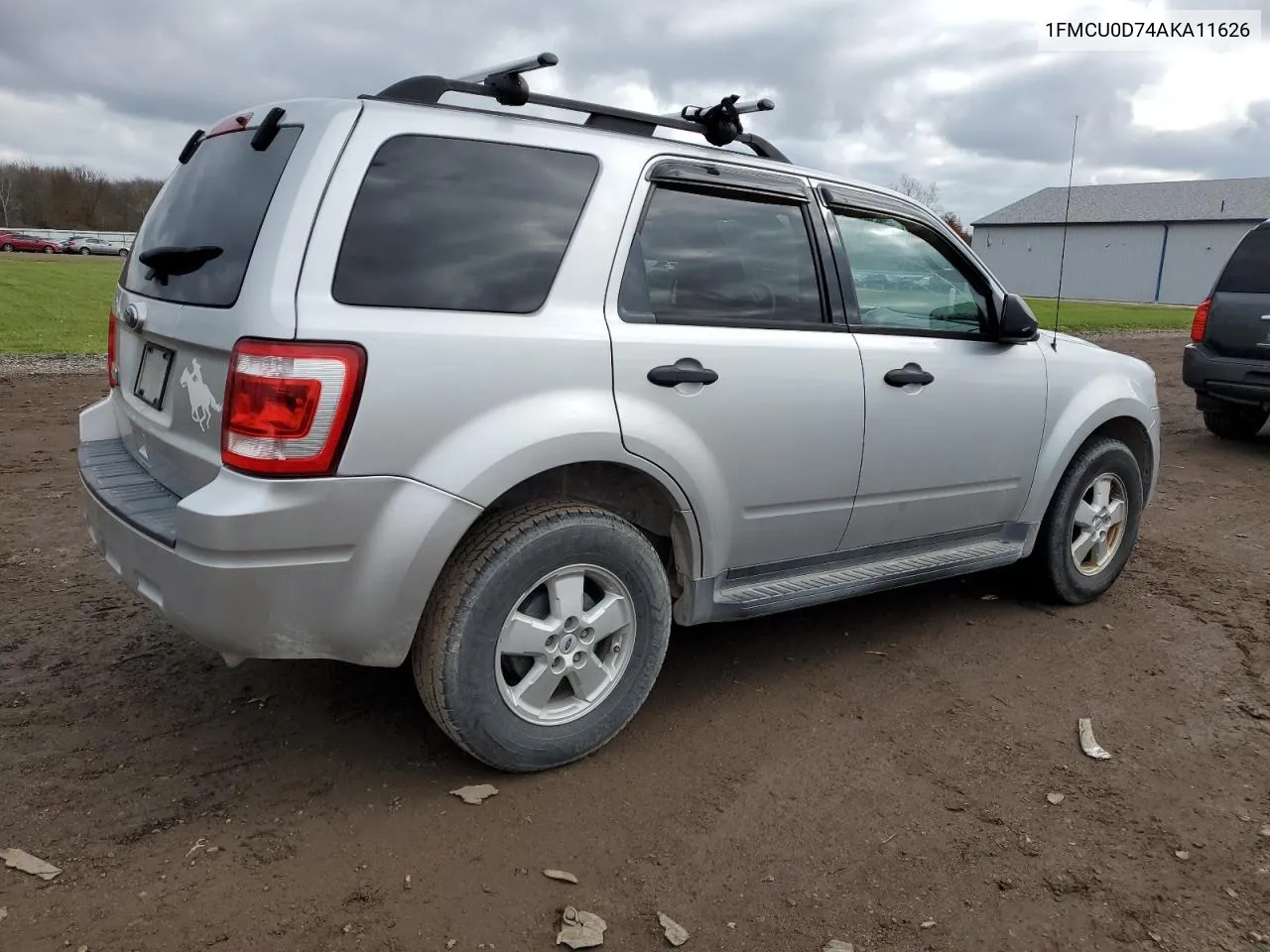 2010 Ford Escape Xlt VIN: 1FMCU0D74AKA11626 Lot: 79919364