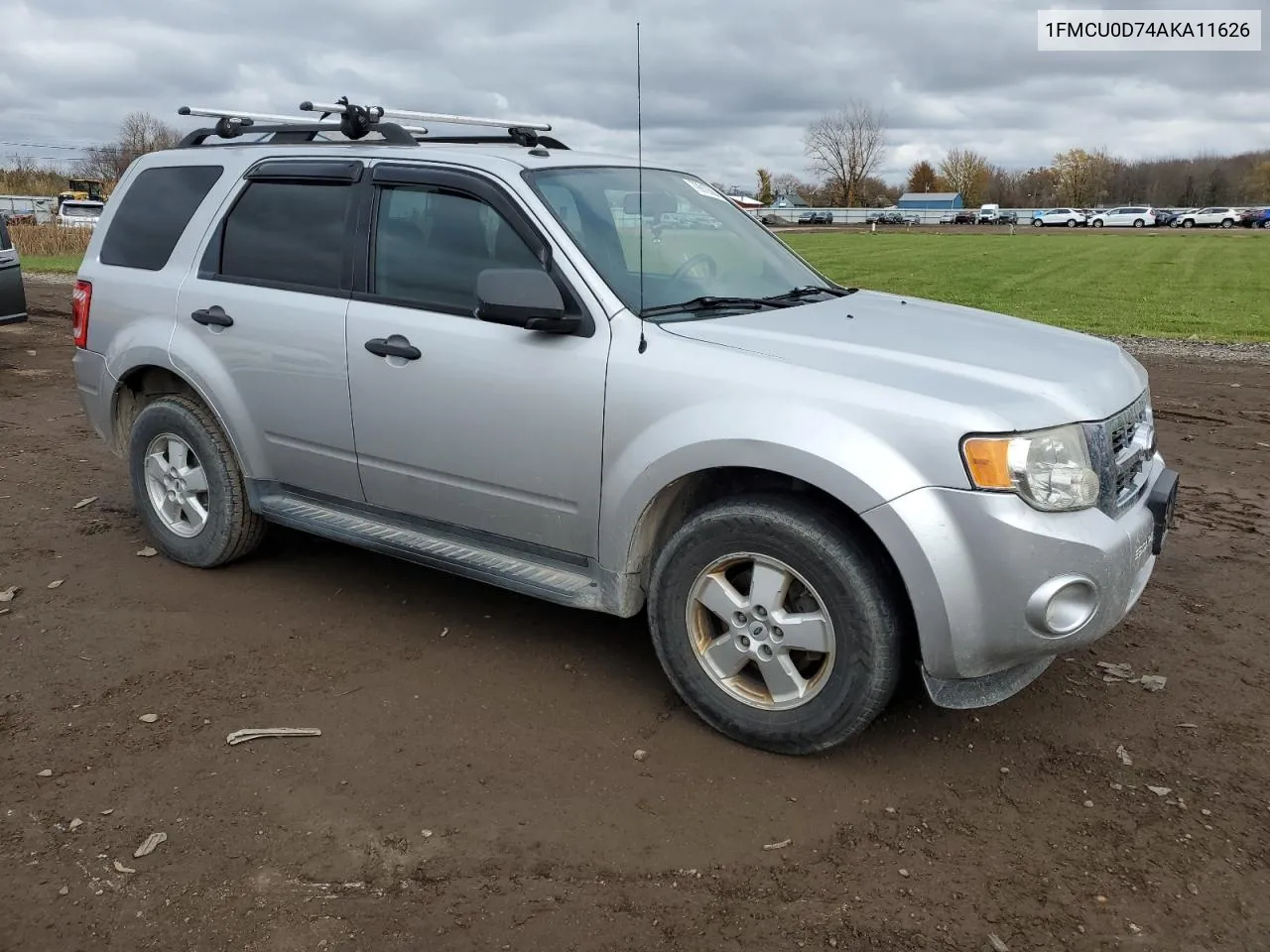 2010 Ford Escape Xlt VIN: 1FMCU0D74AKA11626 Lot: 79919364