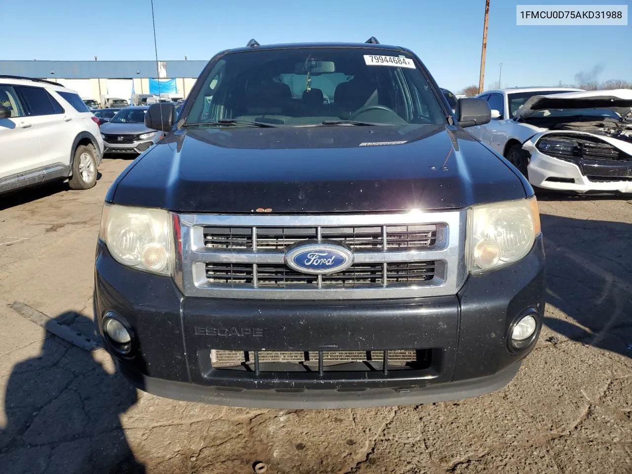 2010 Ford Escape Xlt VIN: 1FMCU0D75AKD31988 Lot: 79944684